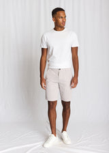 BS Elio Regular Fit Shorts  - Brown/White