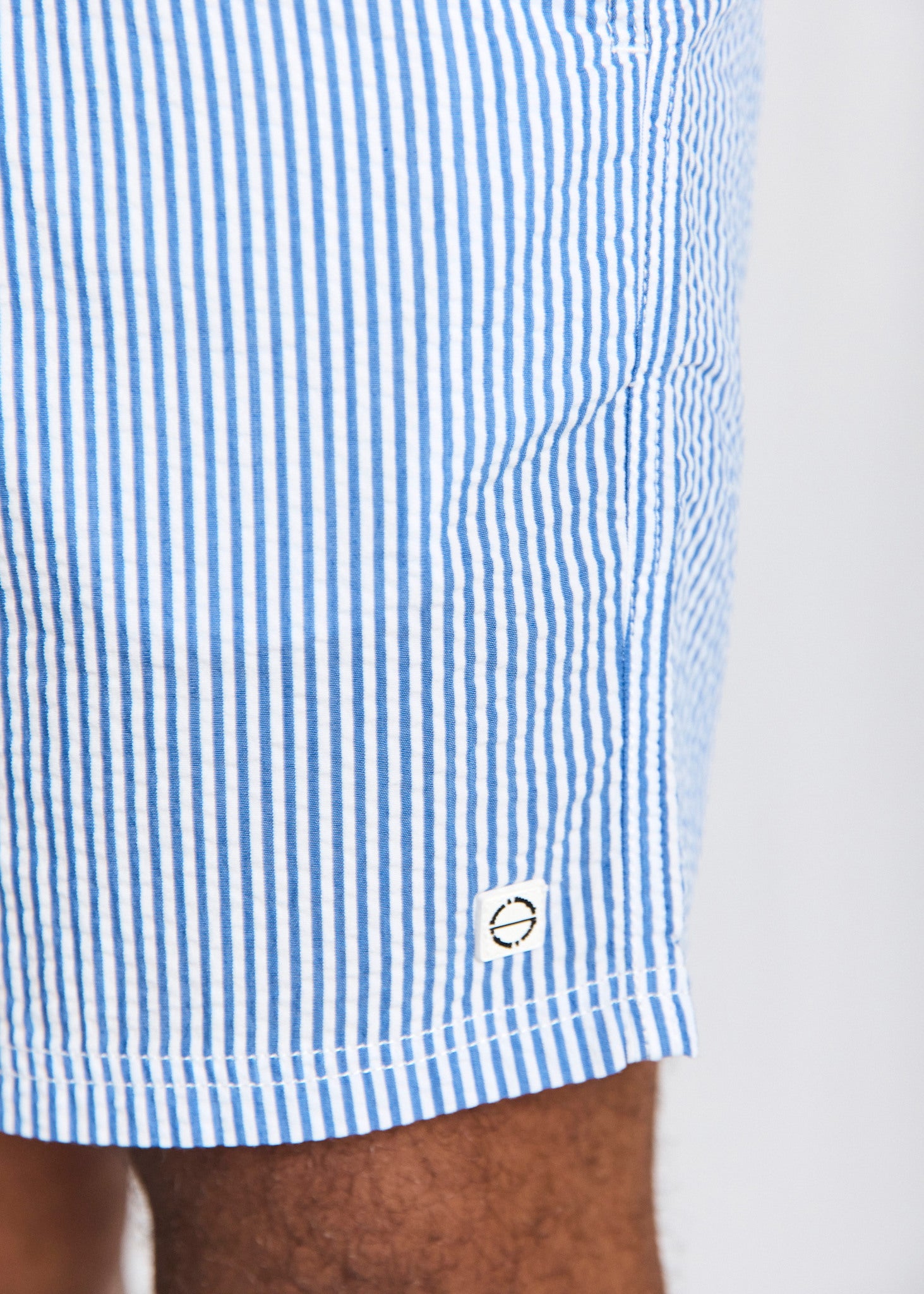 BS Bahia Regular Fit Badbyxor - Blue/White