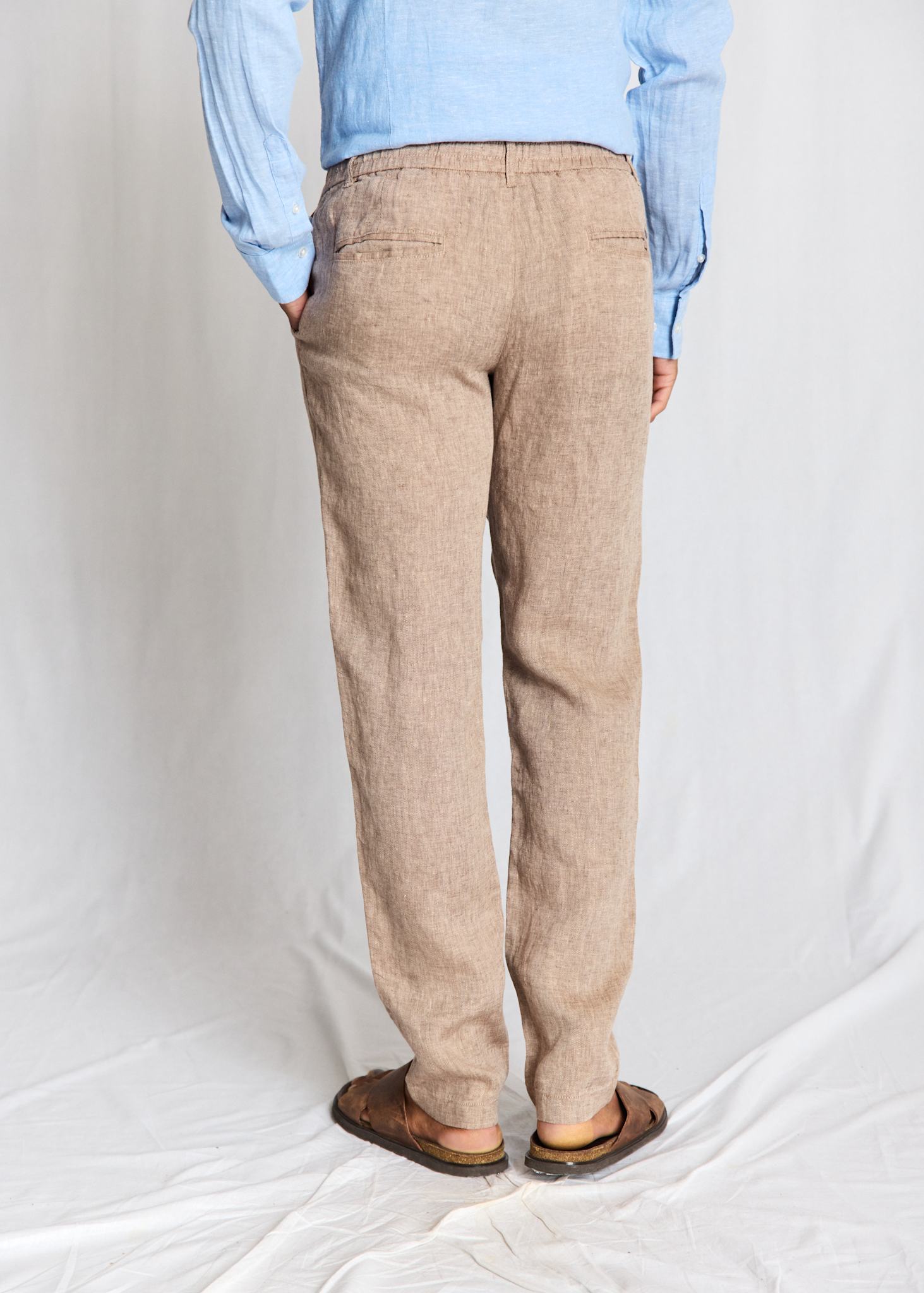BS Ginos Regular Fit Chinos - Brown
