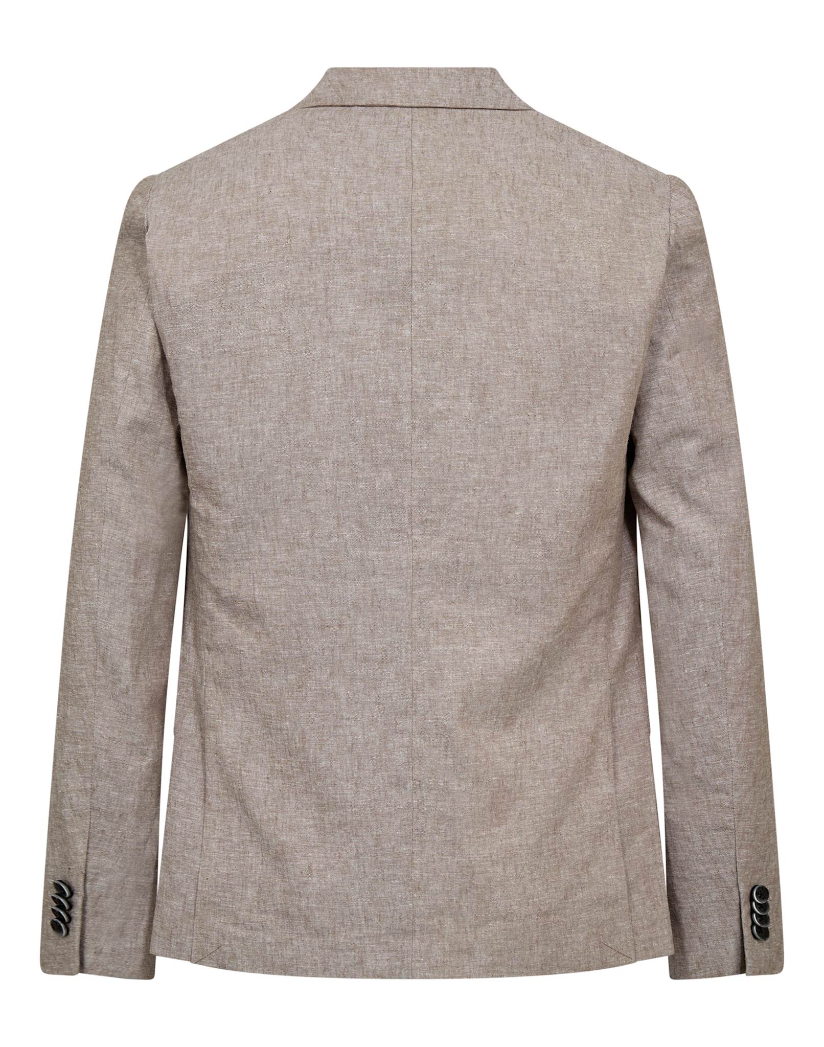 BS Sasso Classic Fit Kavaj - Brun