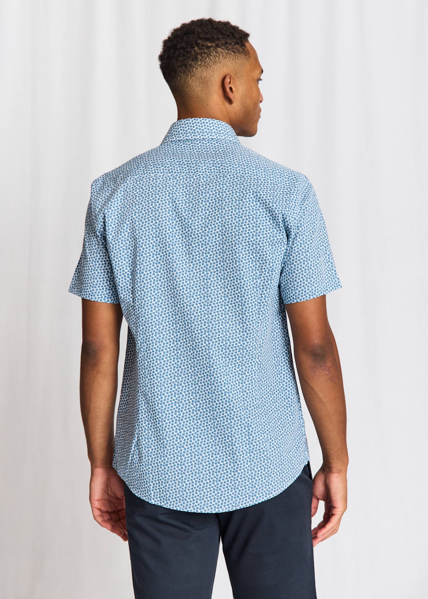 BS Ludovic Modern Fit Skjorta - Blue