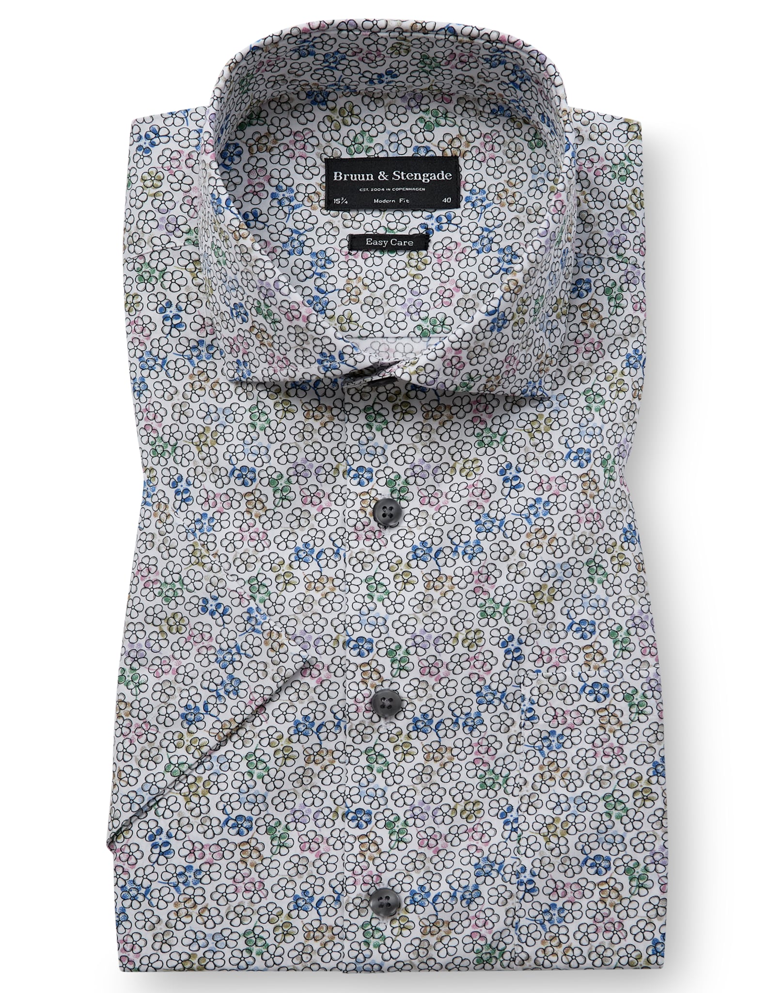 BS Luka Modern Fit Skjorta - White