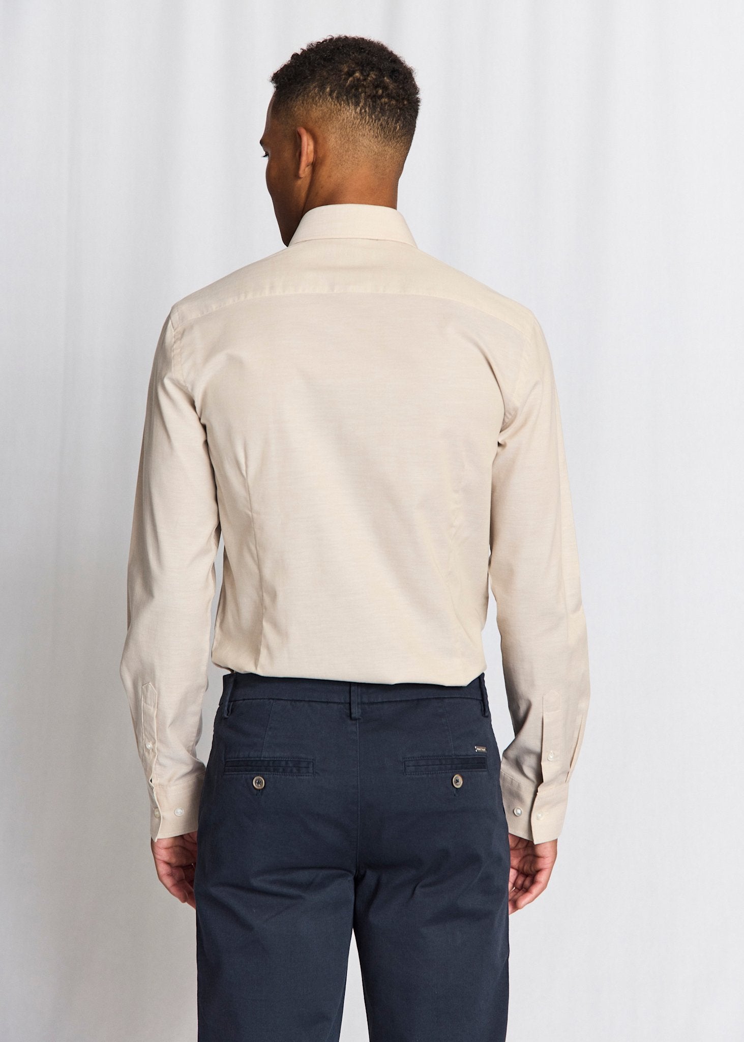 BS Maqueda Slim Fit Skjorta - Sand