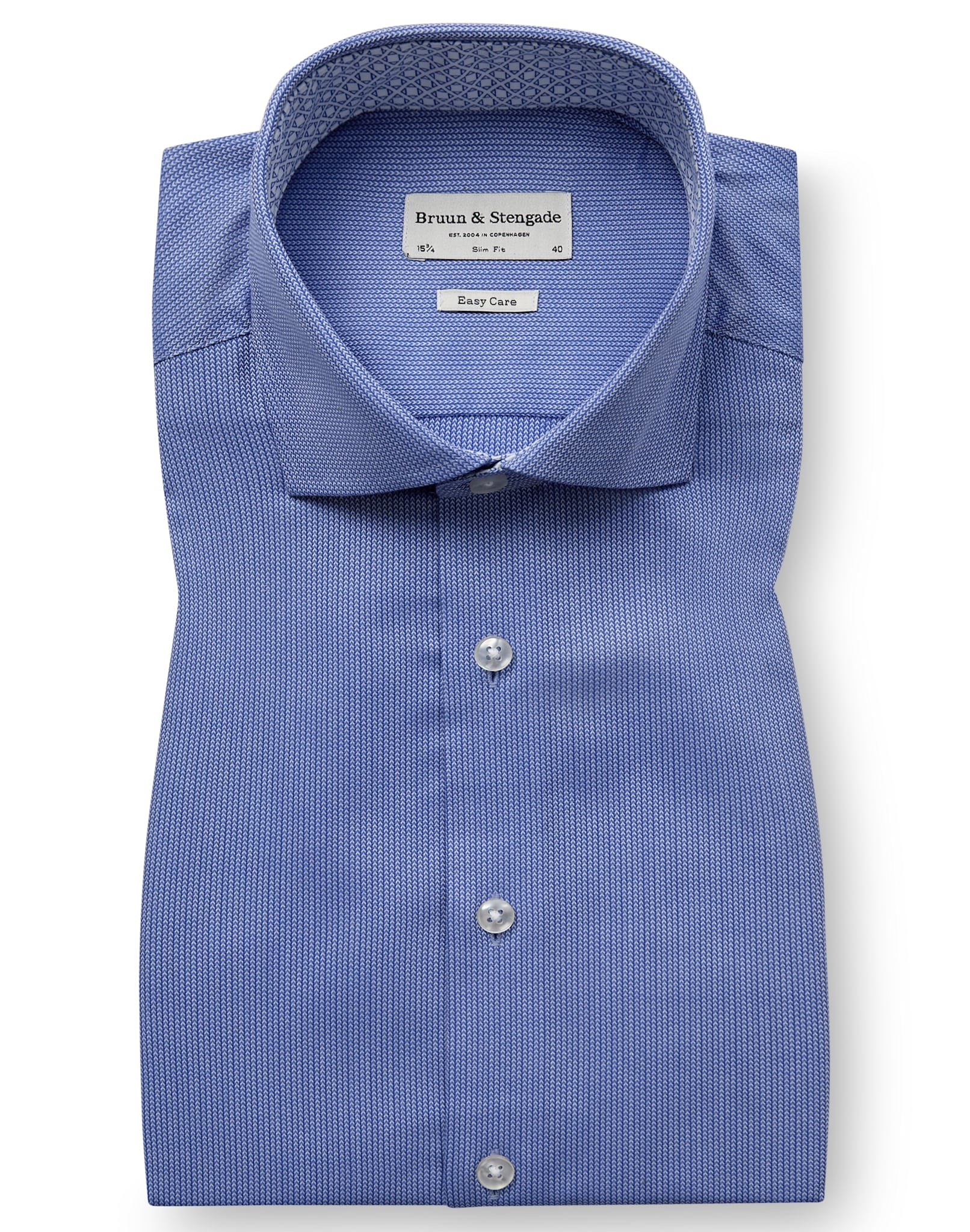 BS Urban Slim Fit Skjorta - Blue