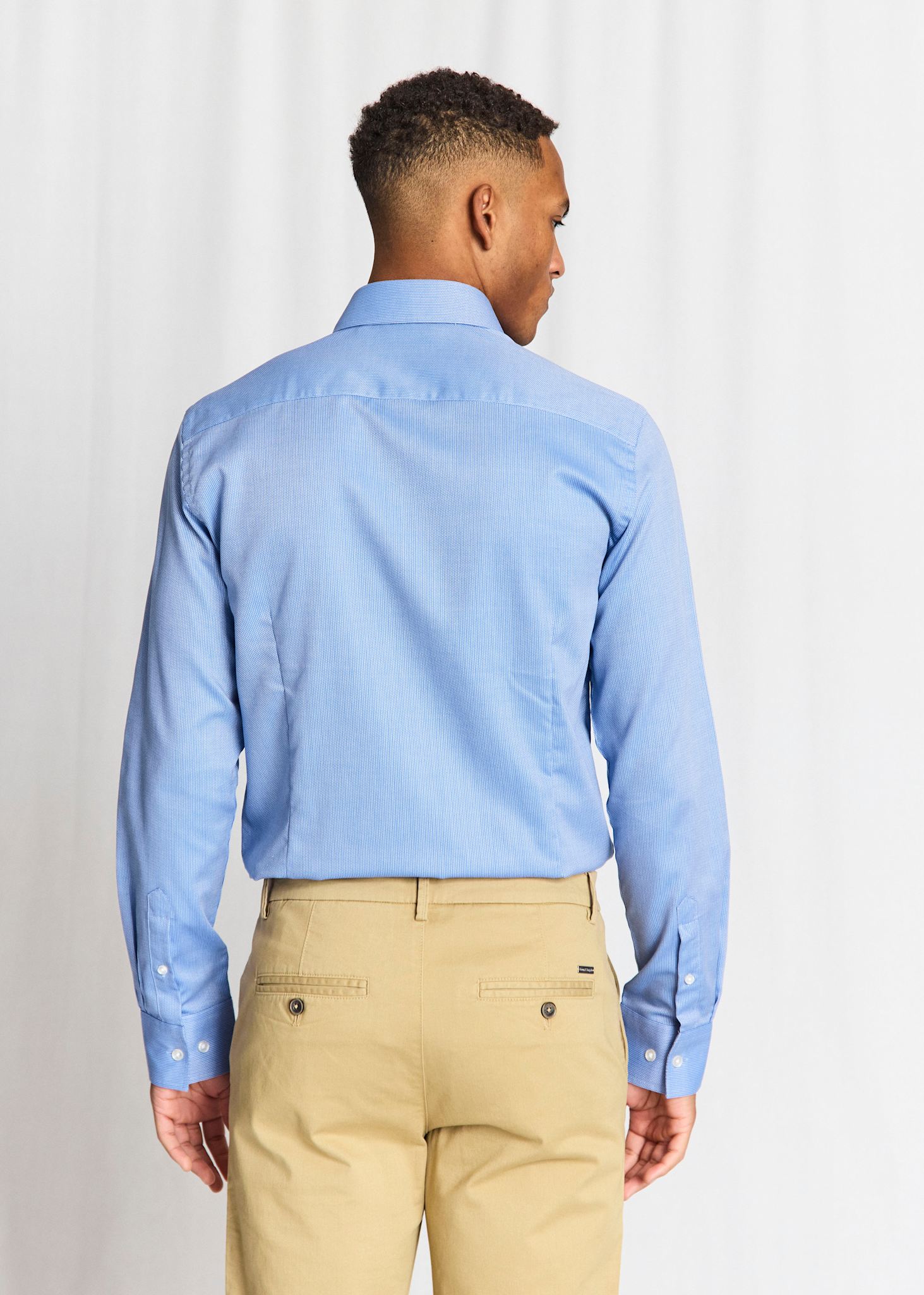 BS Urban Slim Fit Skjorta - Blue