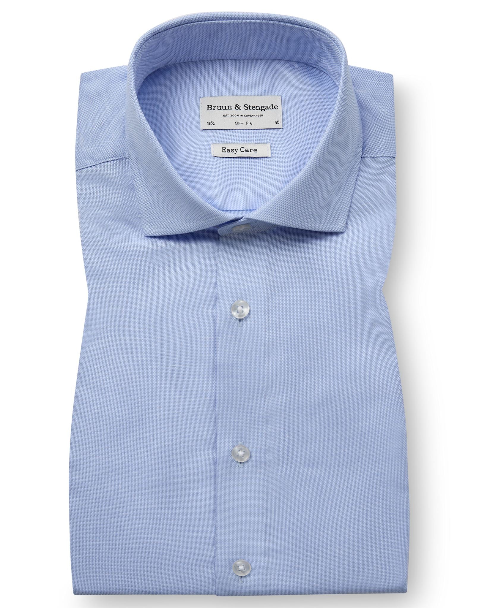 BS Borut Slim Fit Skjorta - Light Blue
