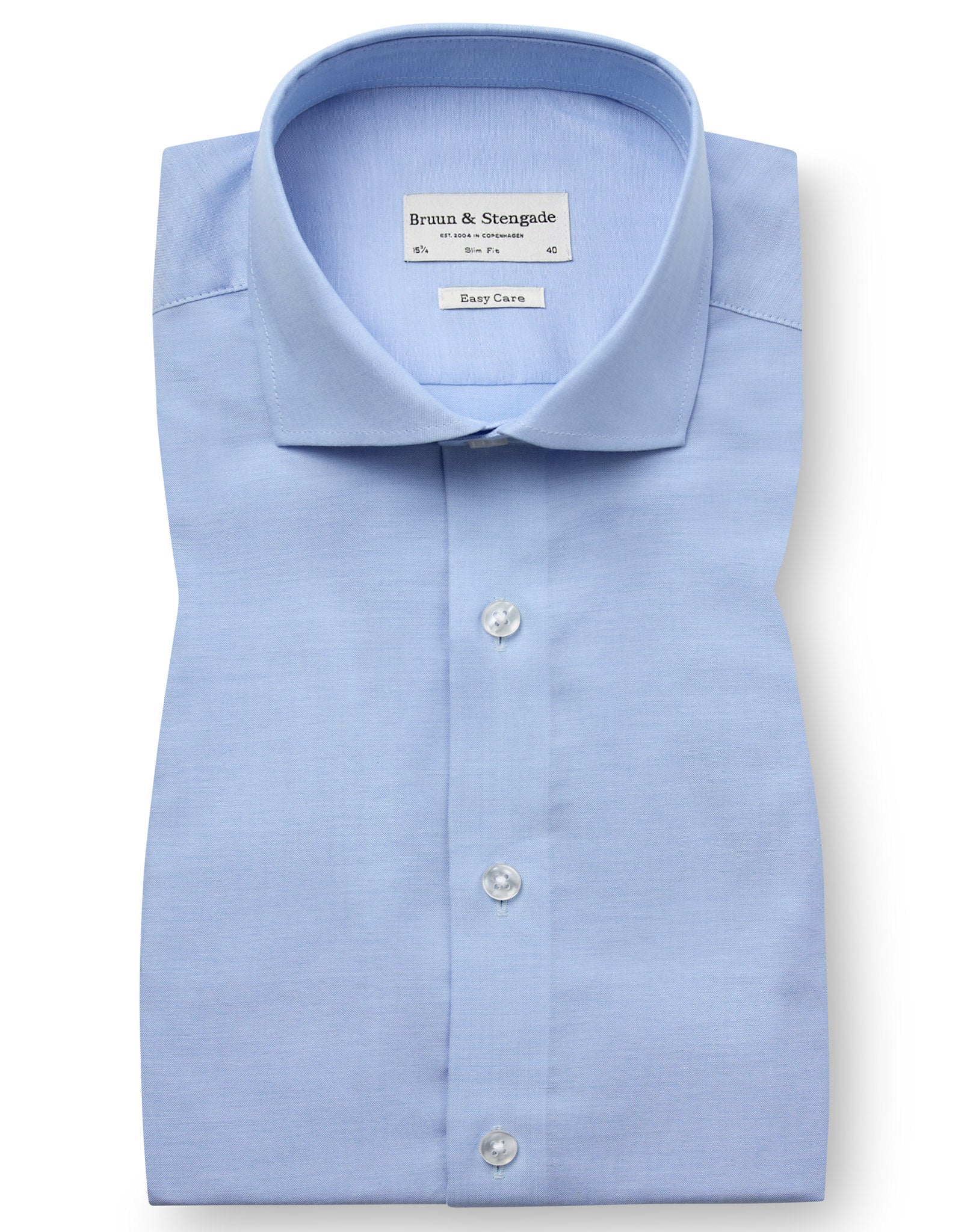 BS Cindrik Slim Fit Skjorta - Light Blue