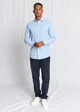 BS Cindrik Slim Fit Skjorta - Light Blue