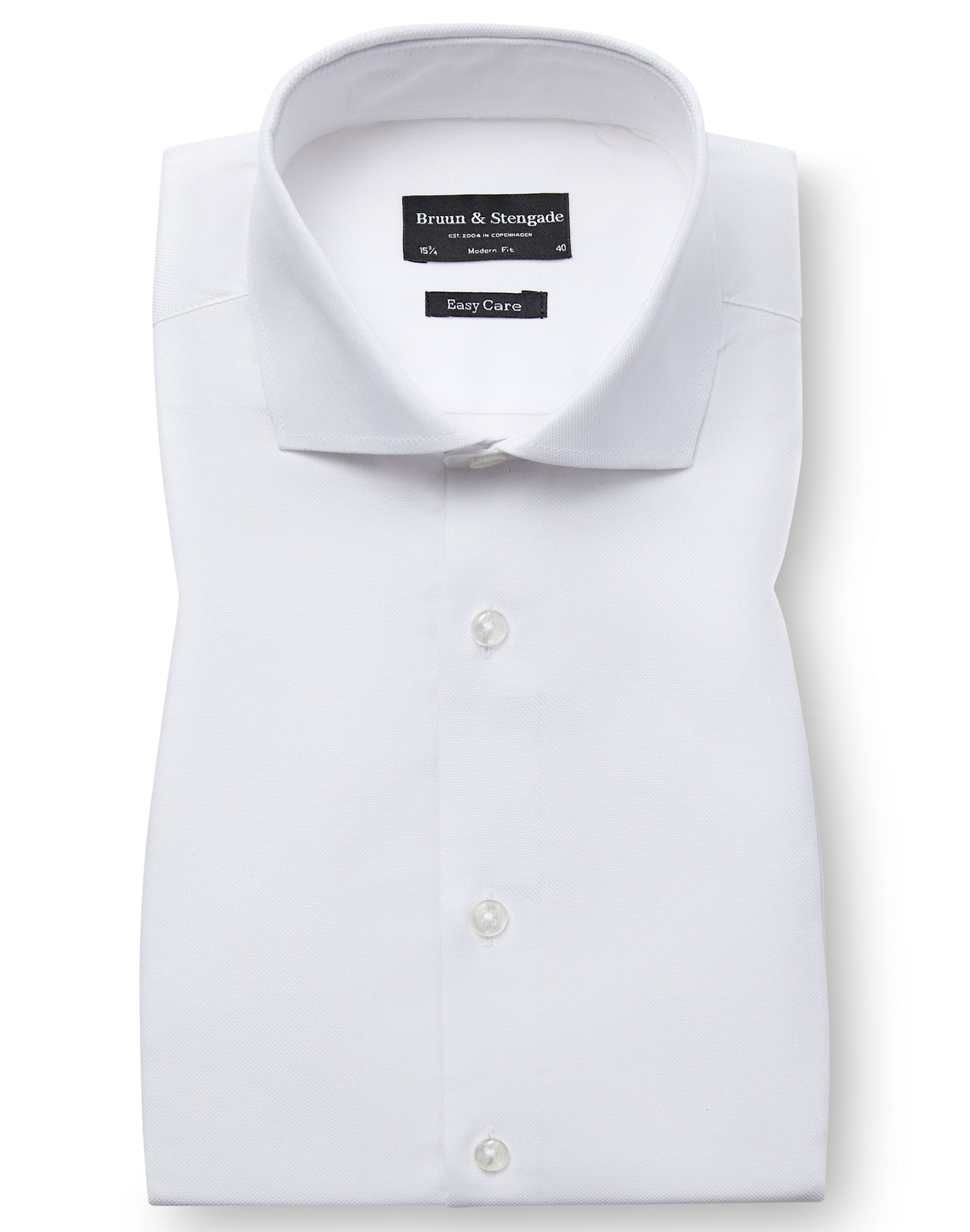 BS Benjamin Modern Fit Skjorta - White