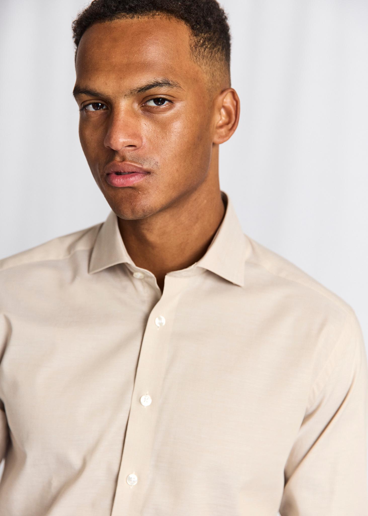 BS Canellas Modern Fit Skjorta - Sand