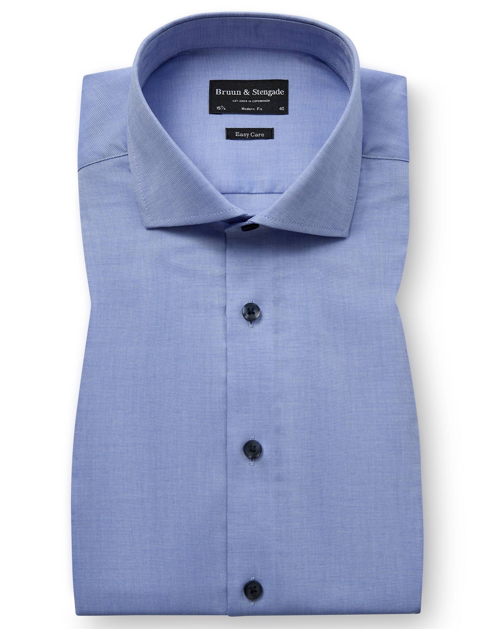 BS Ekdahl Modern Fit Skjorta - Blue