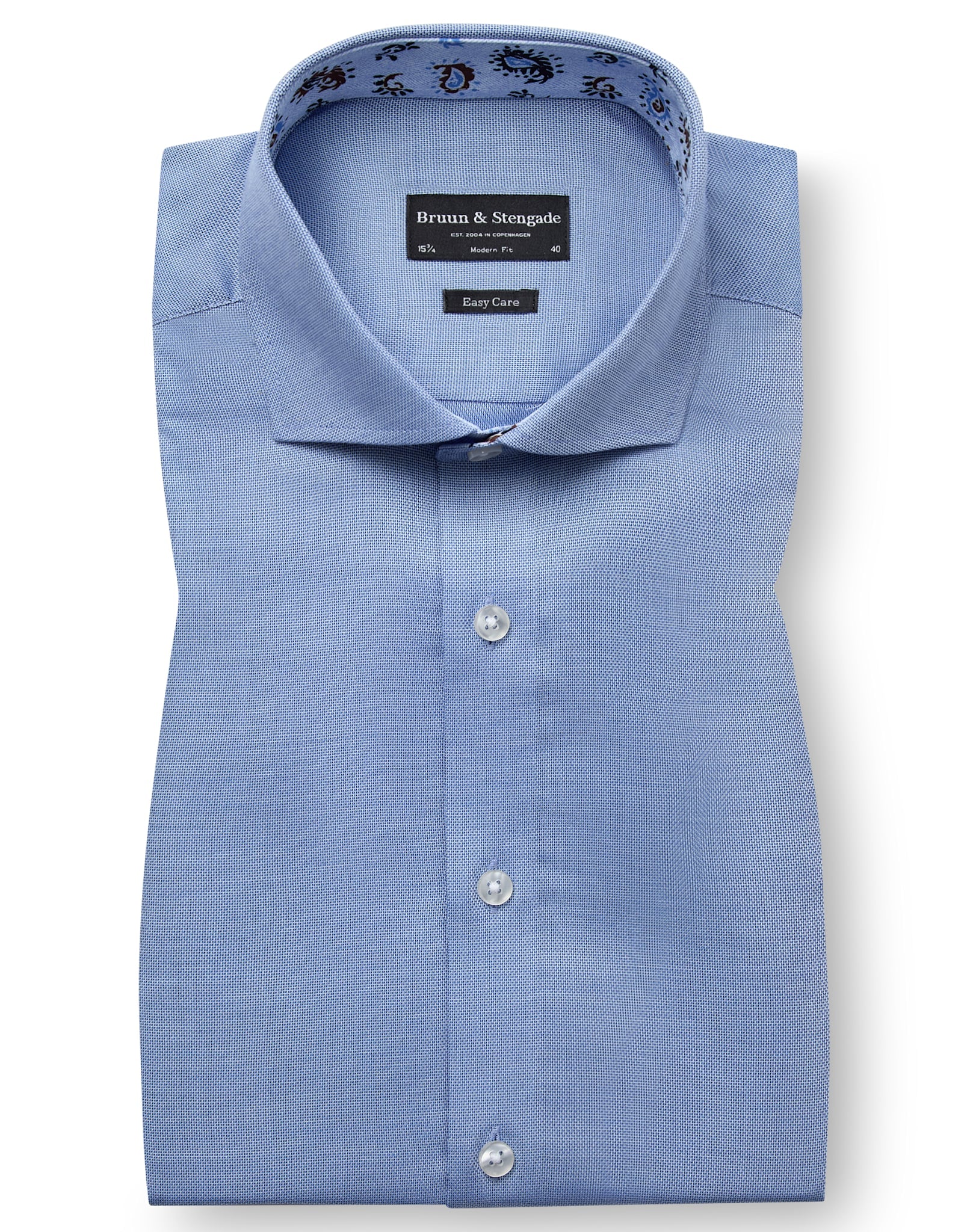 BS Gilberto Modern Fit Skjorta - Blue