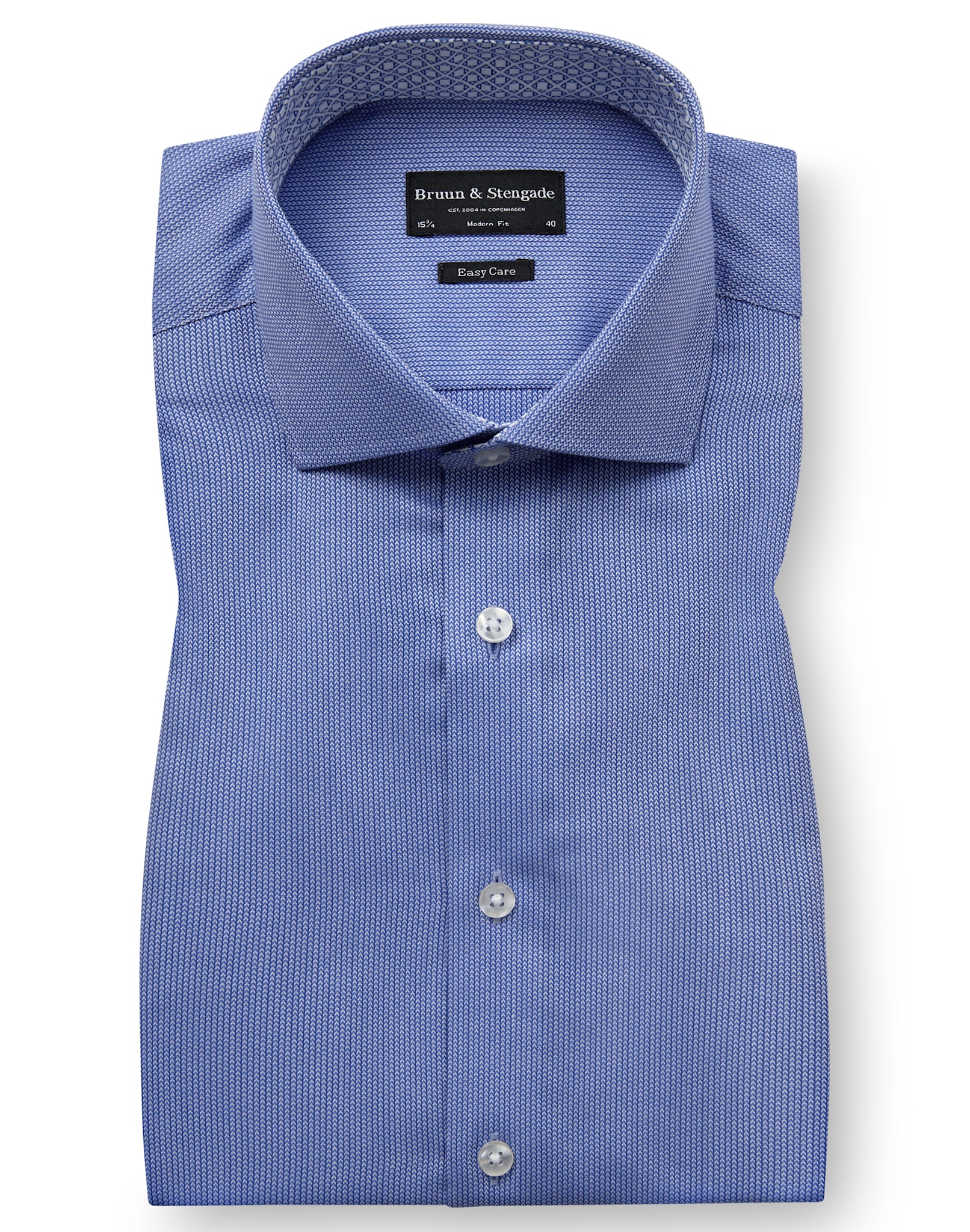 BS Landin Modern Fit Skjorta - Blue