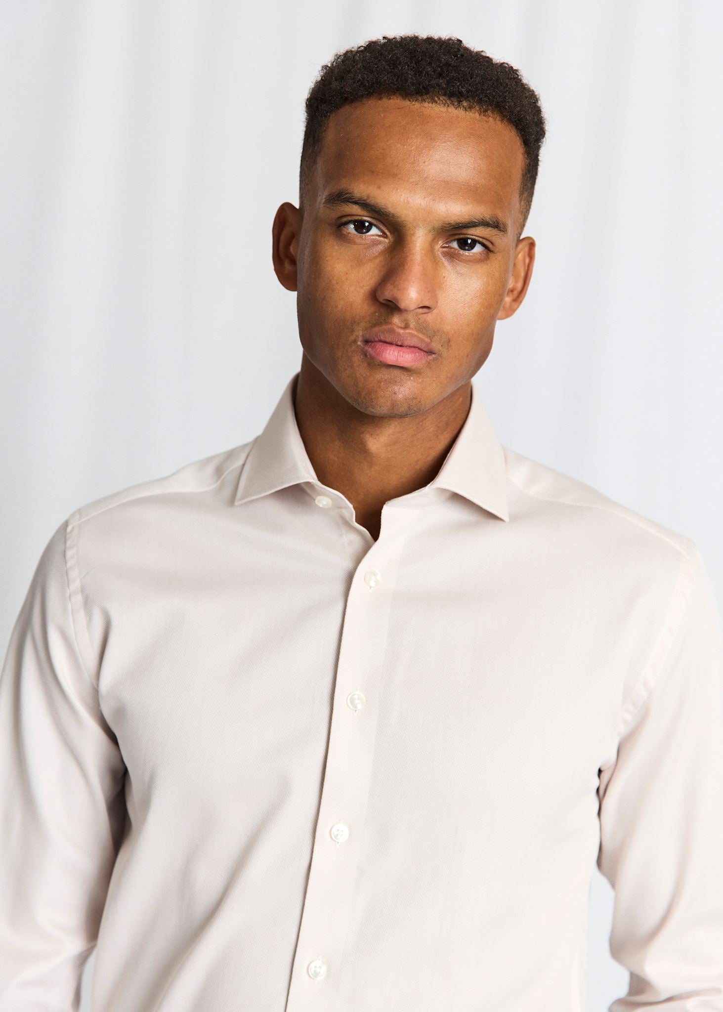 BS Lesjak Modern Fit Skjorta - Beige