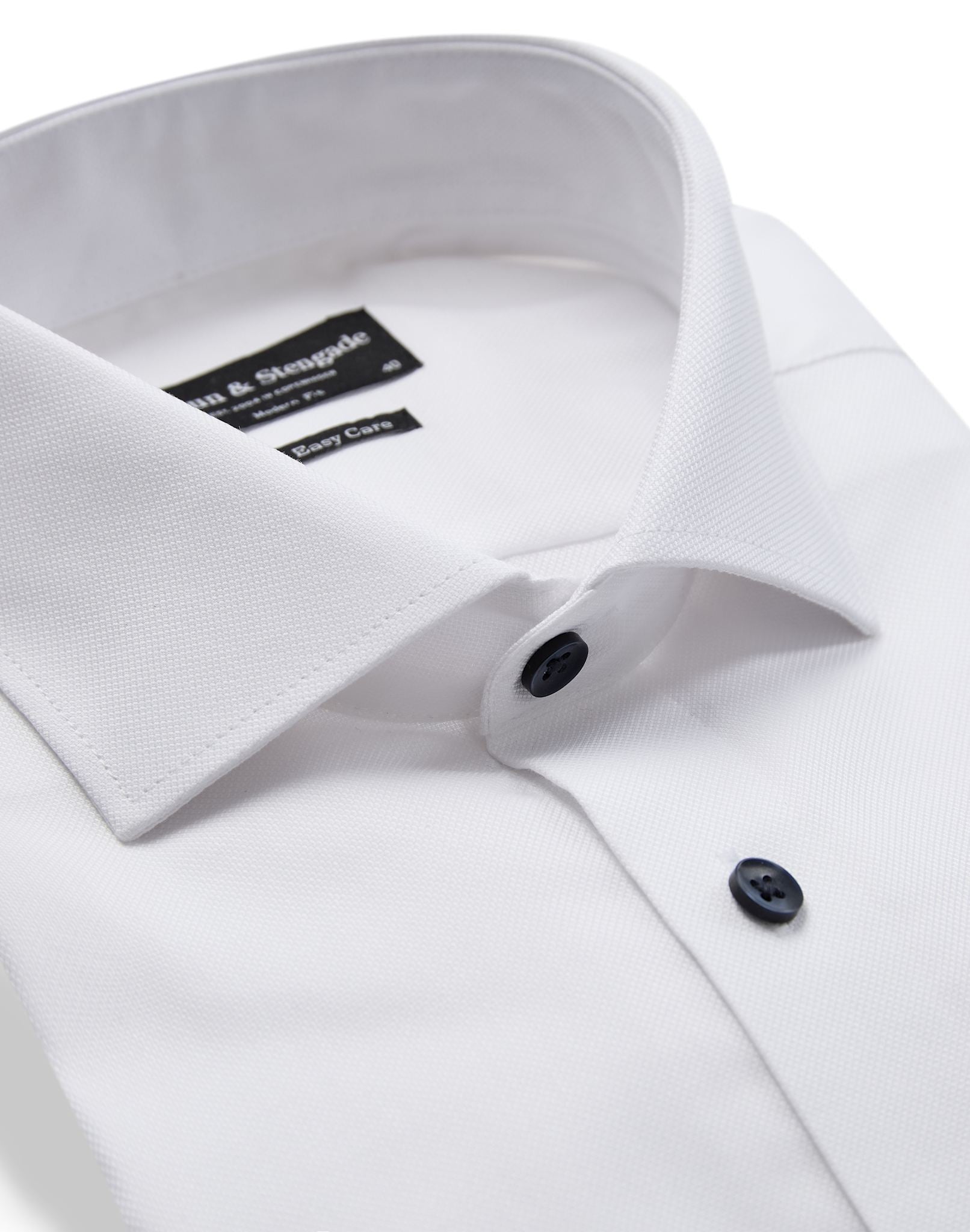 BS Stas Modern Fit Skjorta - White