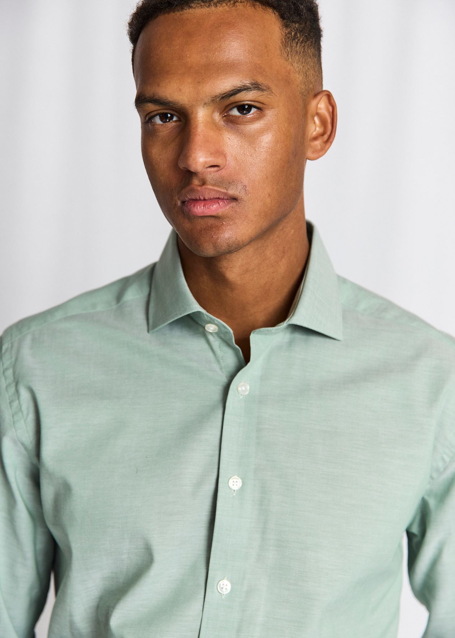 BS Striek Modern Fit Skjorta - Green