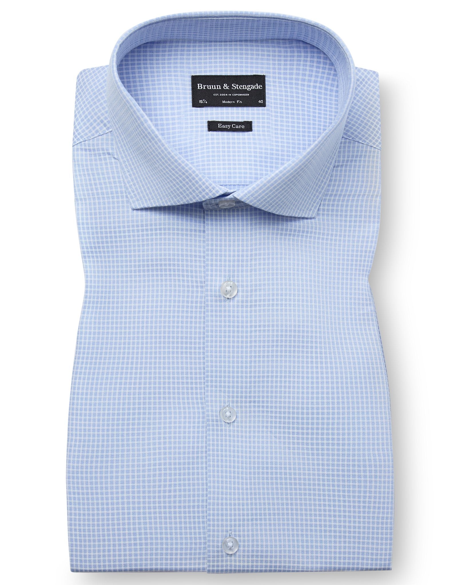 BS Sunderland Modern Fit Skjorta - Light Blue