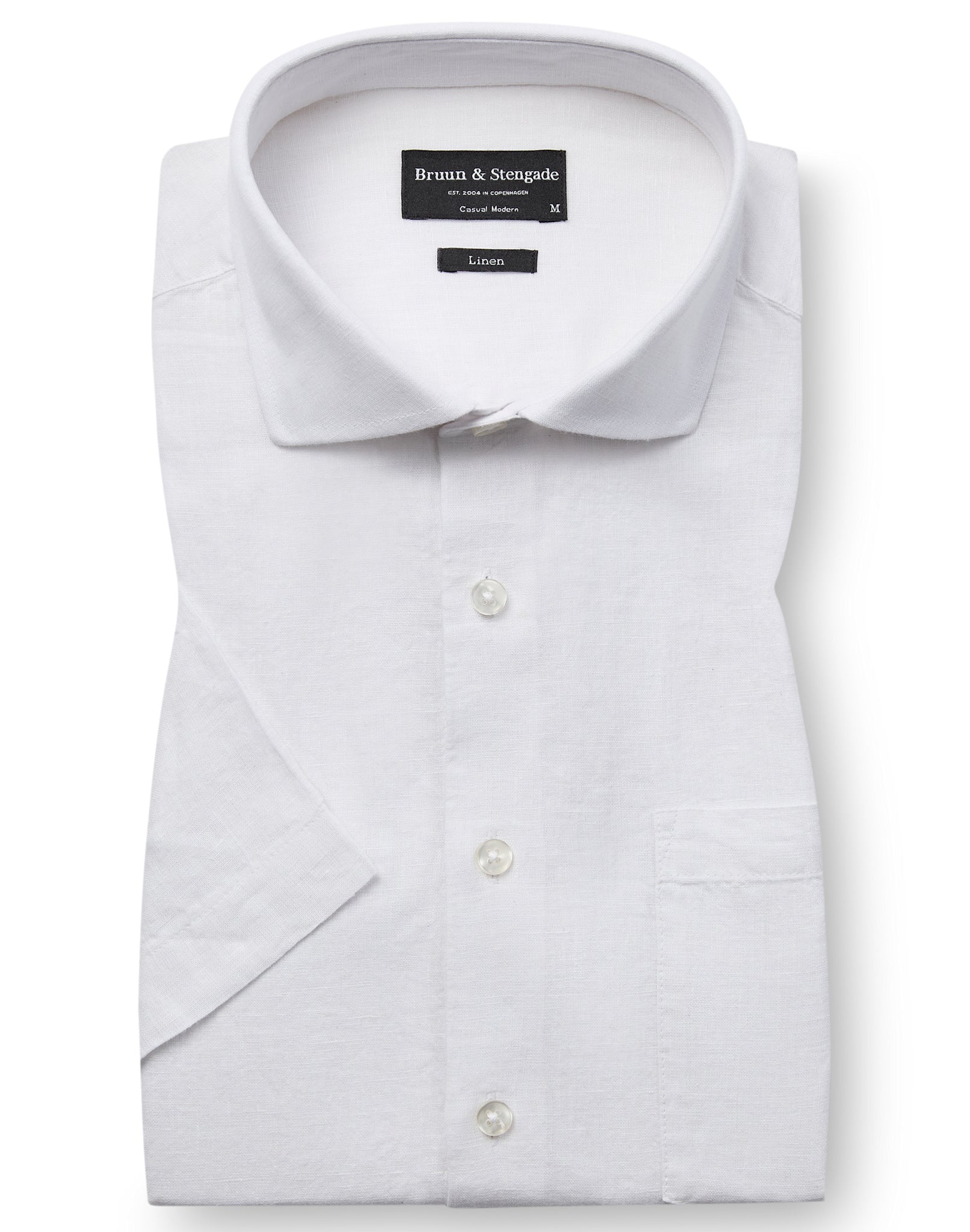 BS Bardet Casual Modern Fit Skjorta - White
