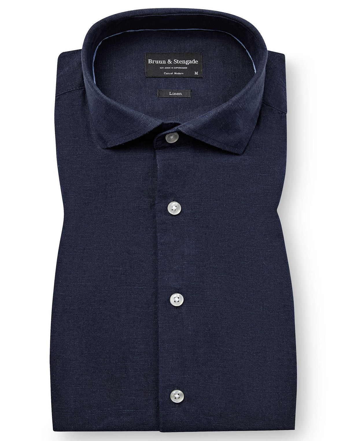 BS Tahaka Casual Modern Fit Skjorta - Navy