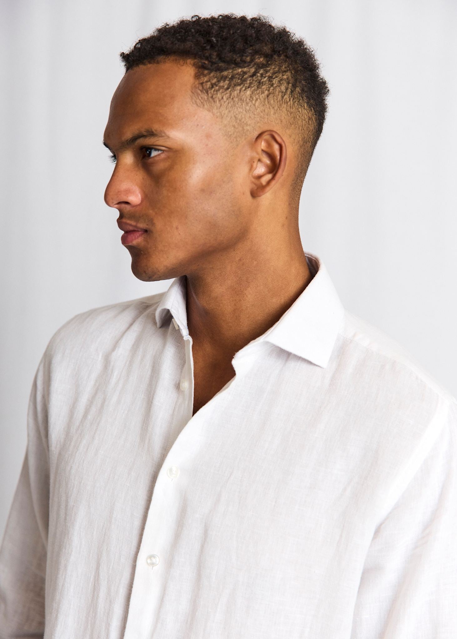 BS Tahaka Casual Modern Fit Skjorta - White