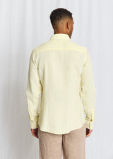 BS Tahaka Casual Modern Fit Skjorta - Yellow