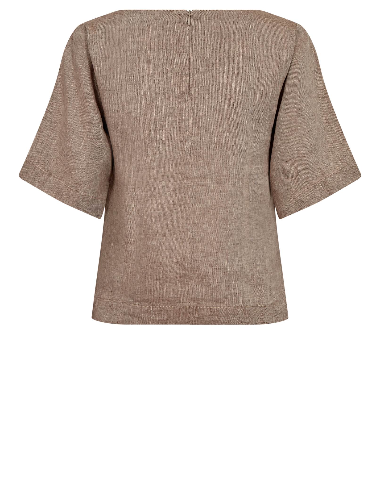 BS Lucianne Regular Fit Topp - Brun