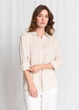 BS Marietta Regular Fit Skjorta - Brown