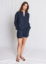 BS Noemi Regular Fit Skjorta - Navy