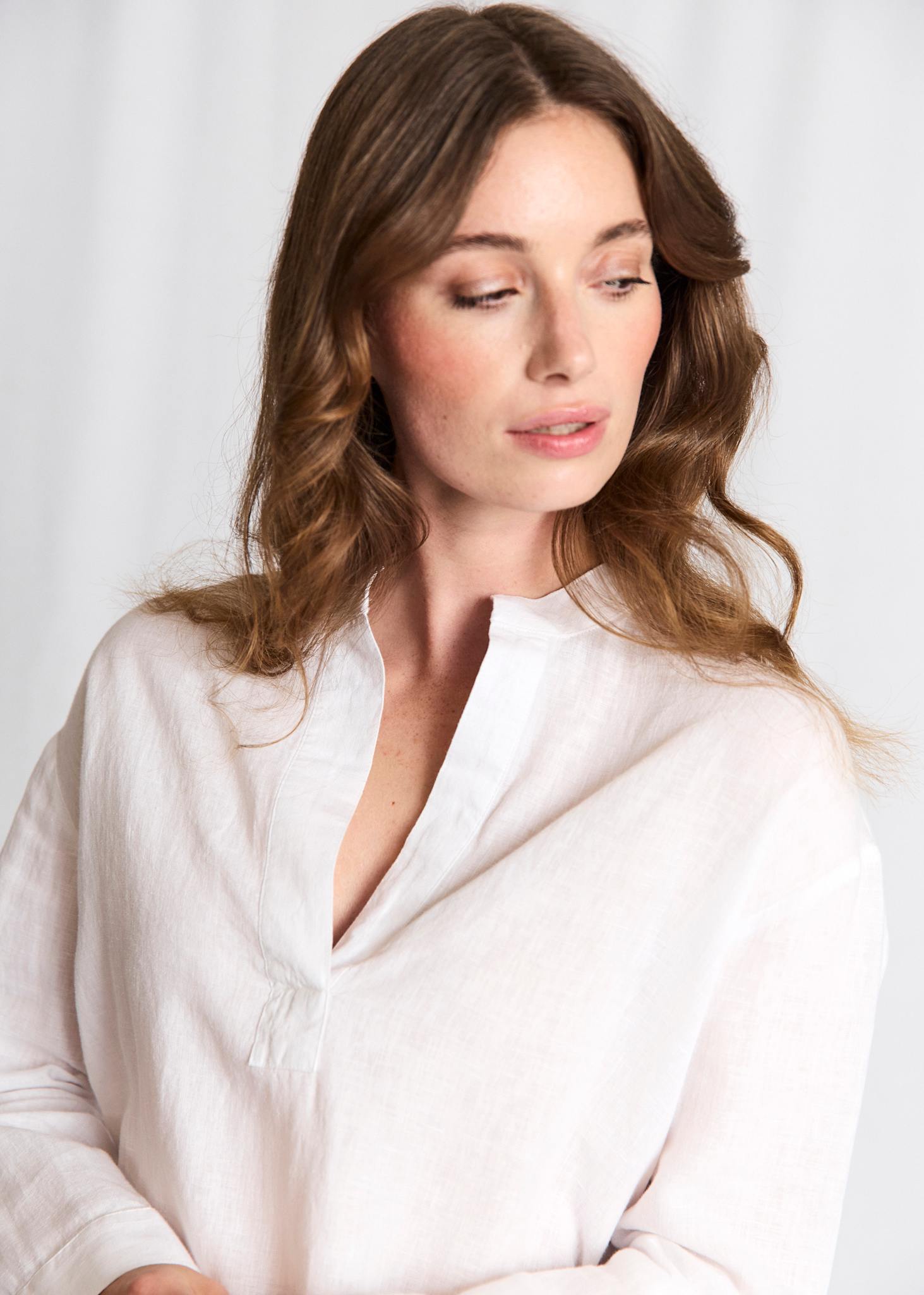 BS Noemi Regular Fit Skjorta - White