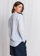 BS Noemi Regular Fit Skjorta - Sky