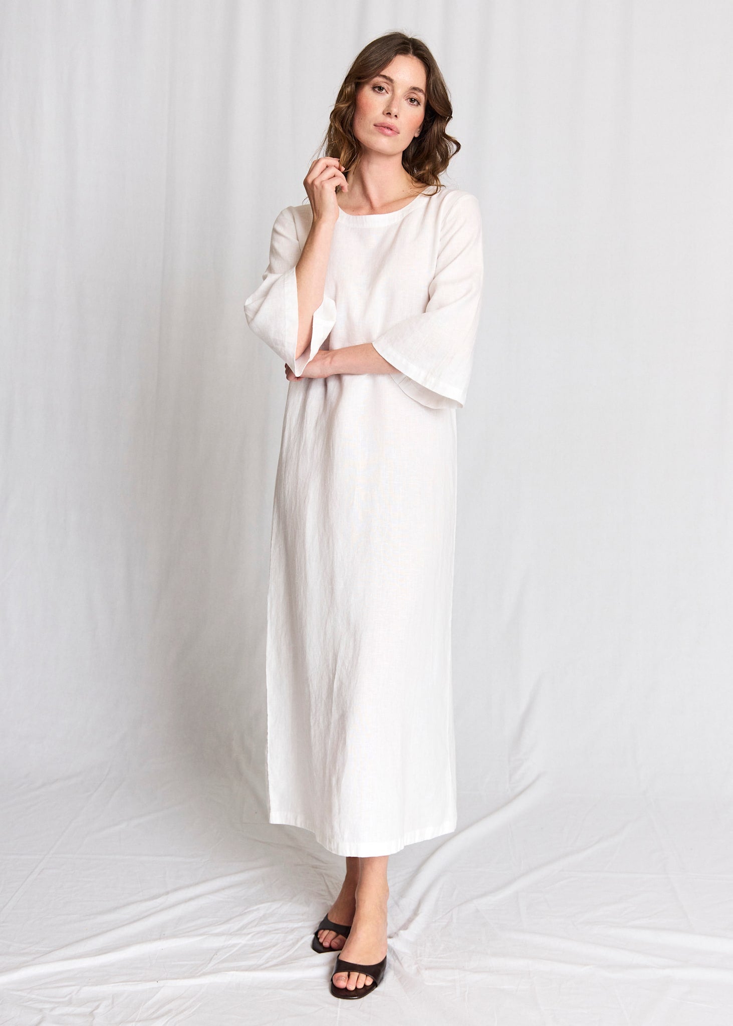 BS Kairah Regular Fit Klänning  - White