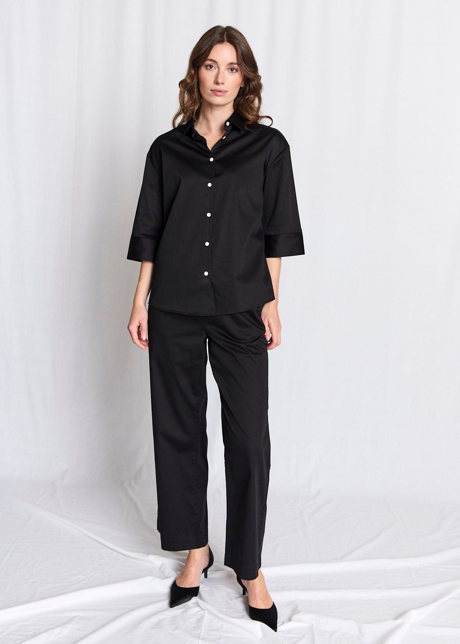 BS Rosetta Regular Fit Byxor  - Black