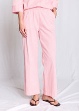 BS Rosetta Regular Fit Byxor  - Lipstick Red/White