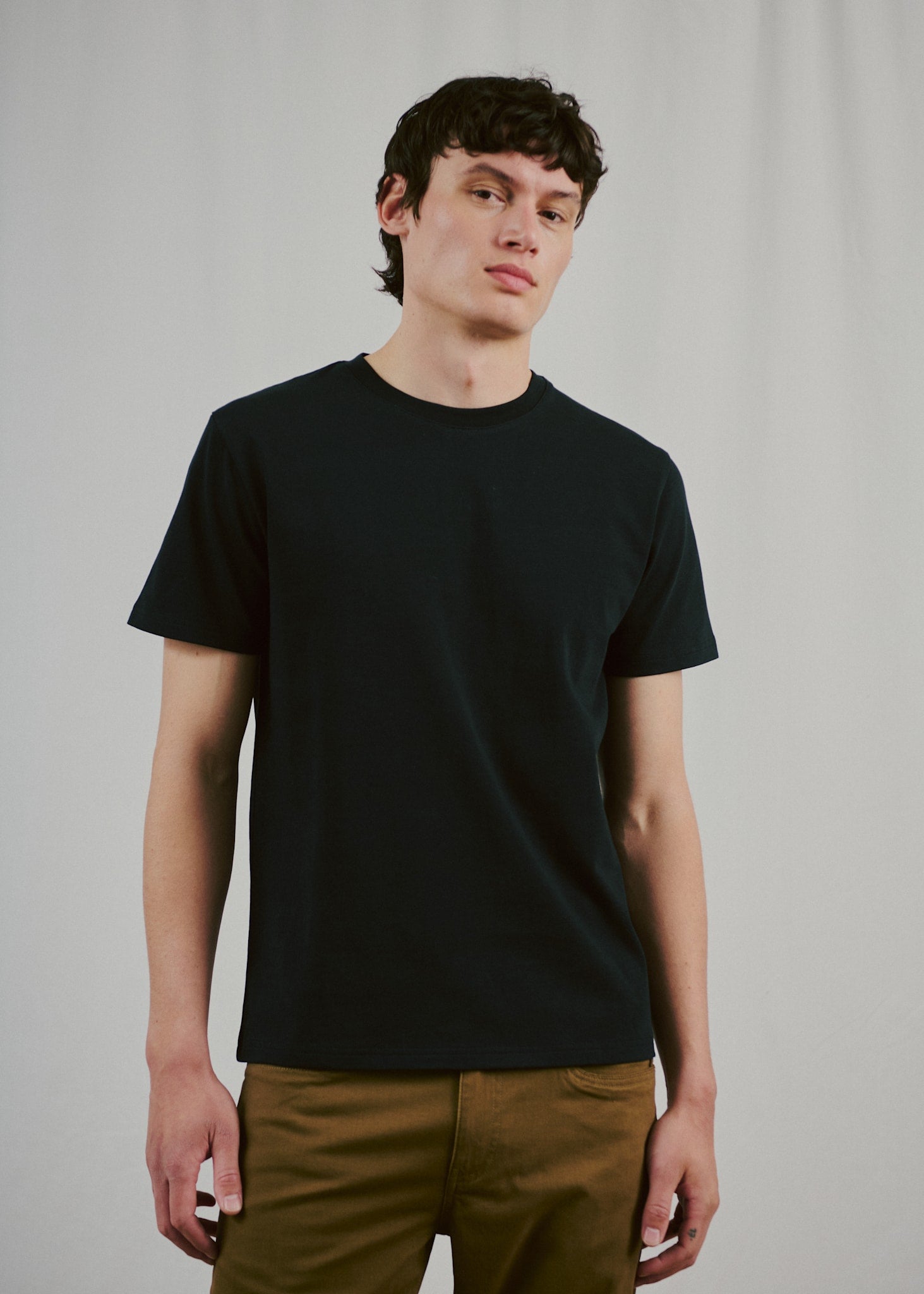 BS Stanley T-shirt Regular Fit - White & Black