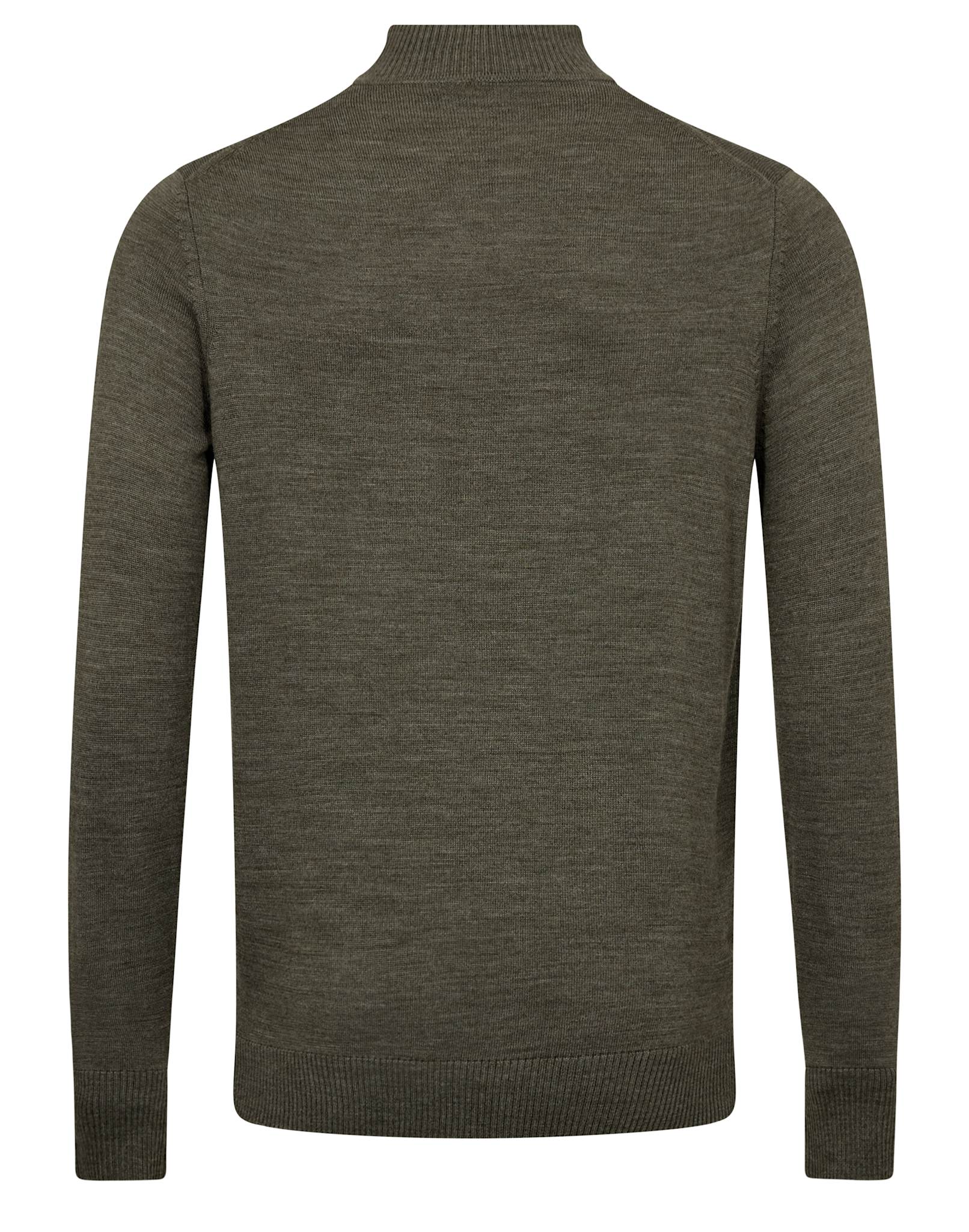 BS Froder Regular Fit Stickat - Olive