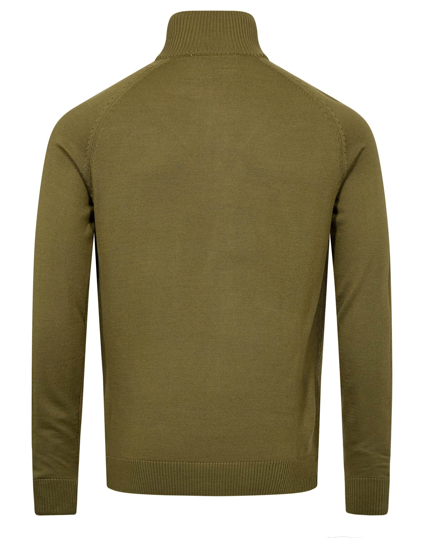 BS Pelle Regular Fit Stickat - Bright Green