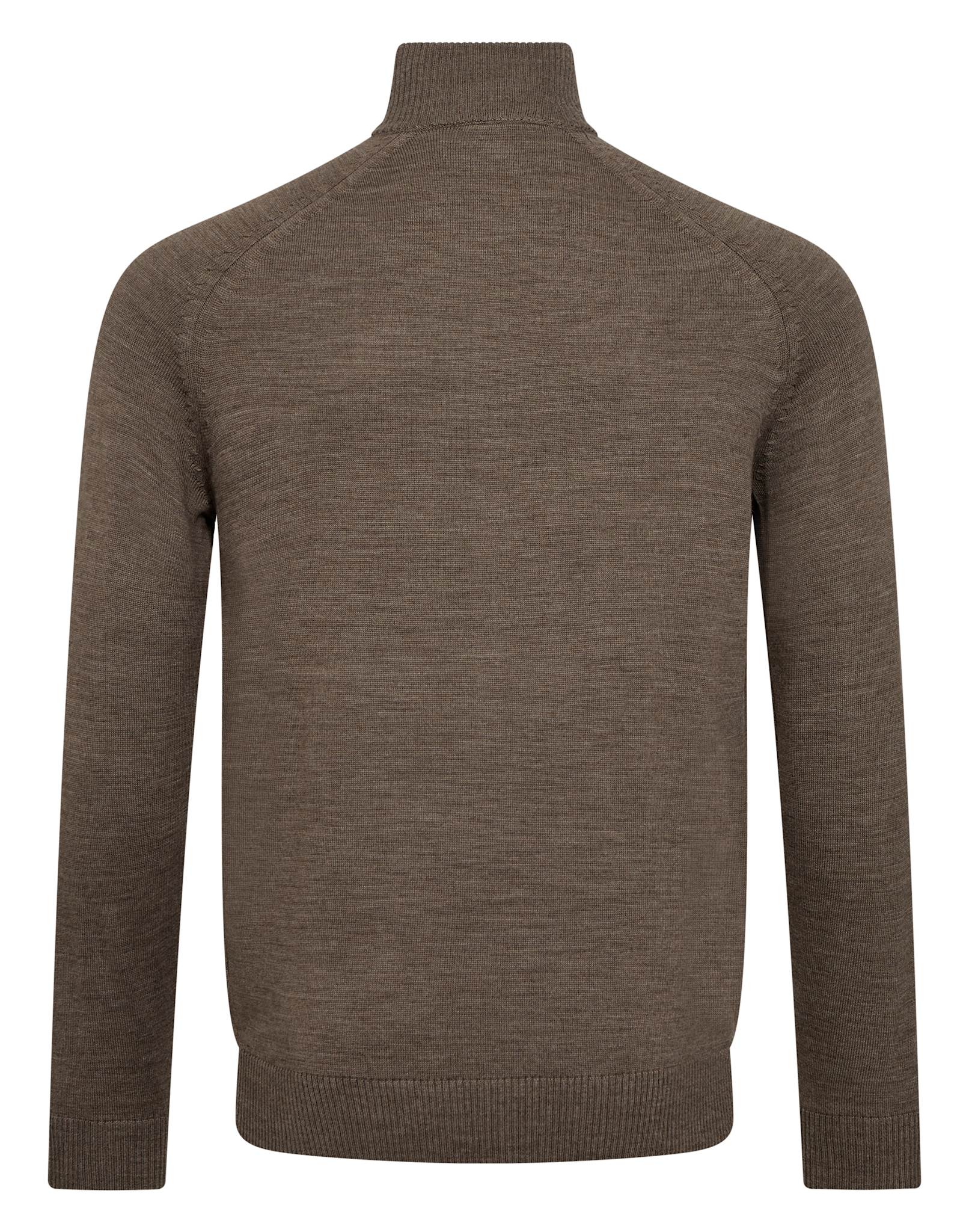 BS Pelle Regular Fit Stickat - Brown