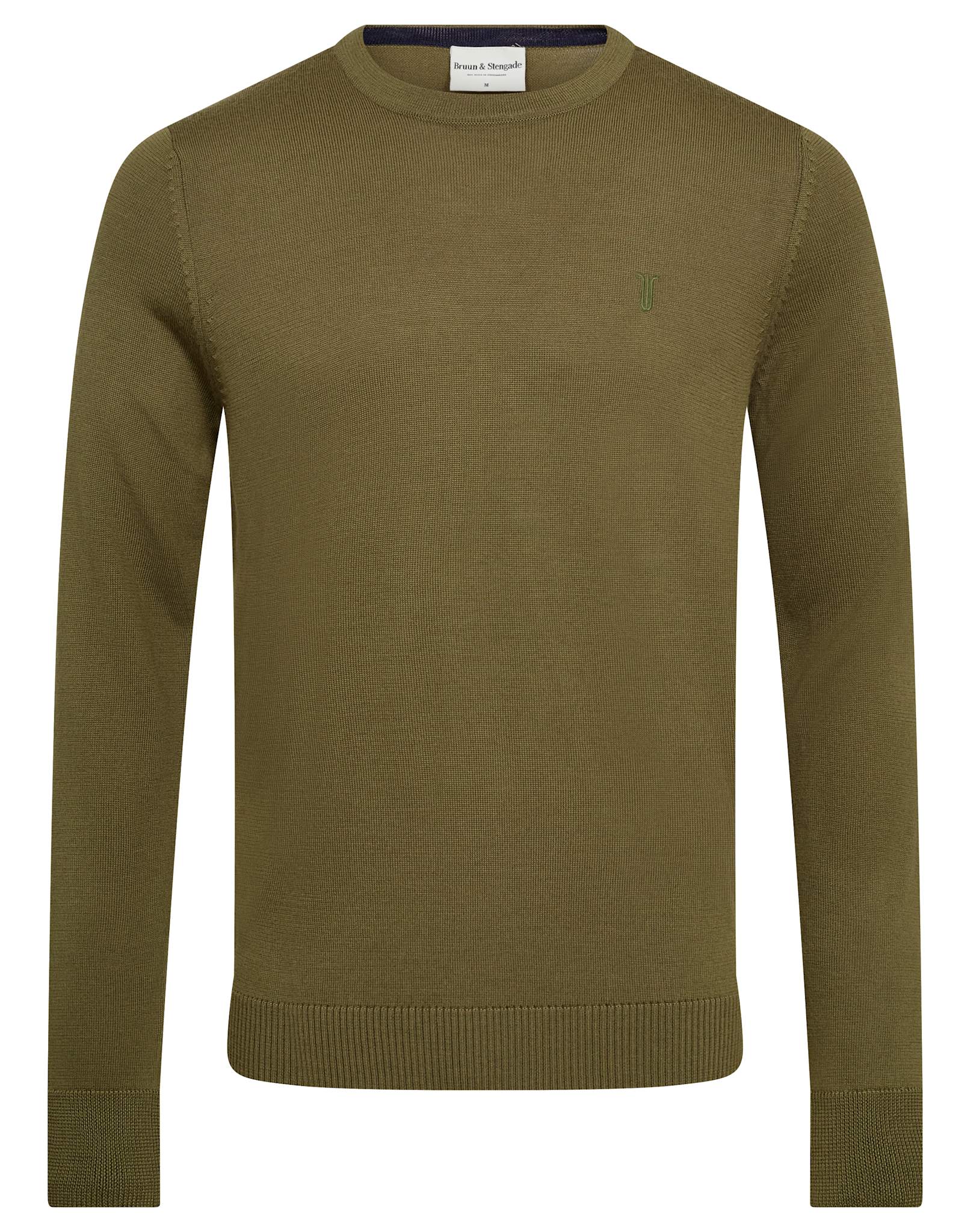 BS Jupiter Regular Fit Stickat - Bright Green