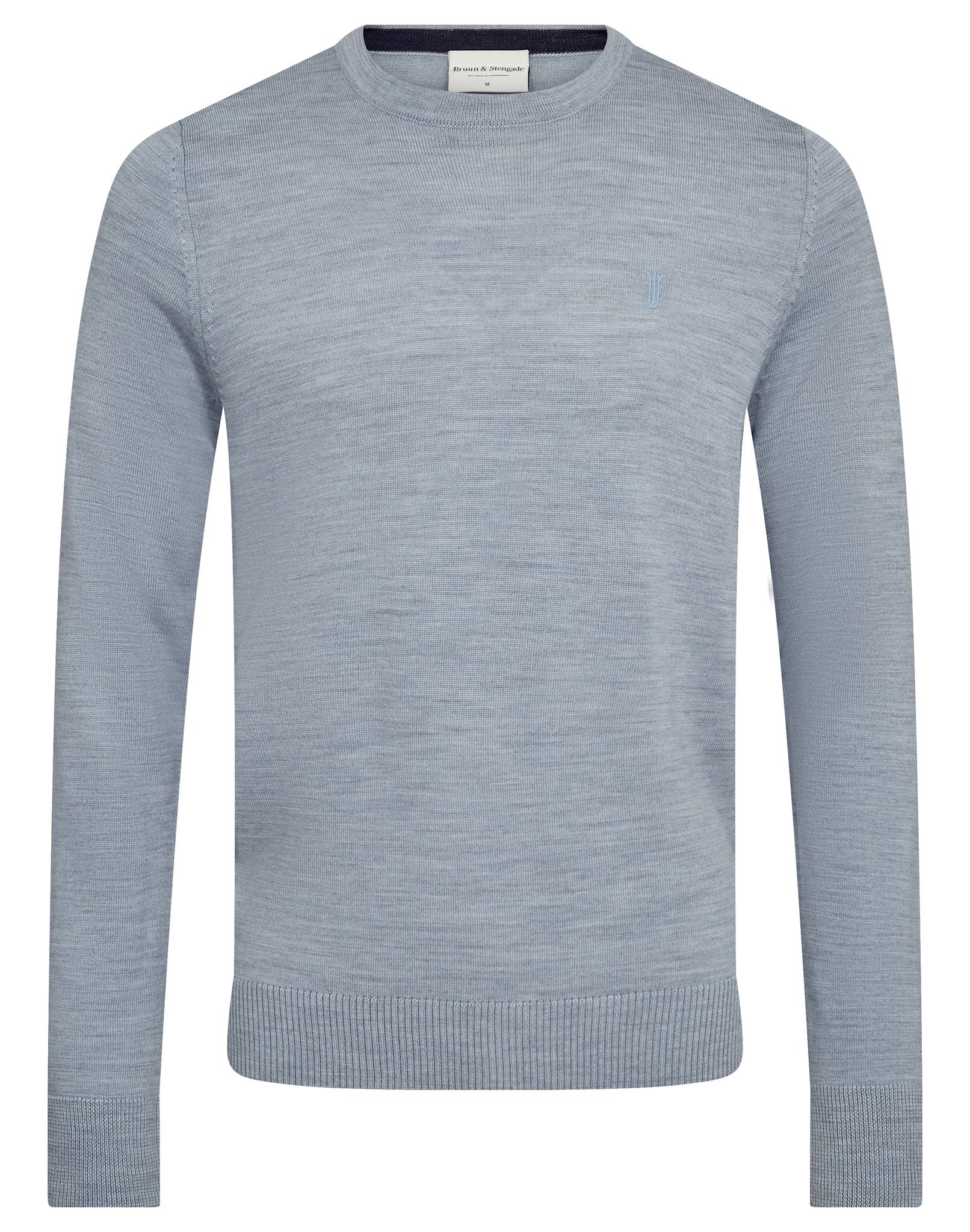 BS Jupiter Regular Fit Stickat - Light Blue