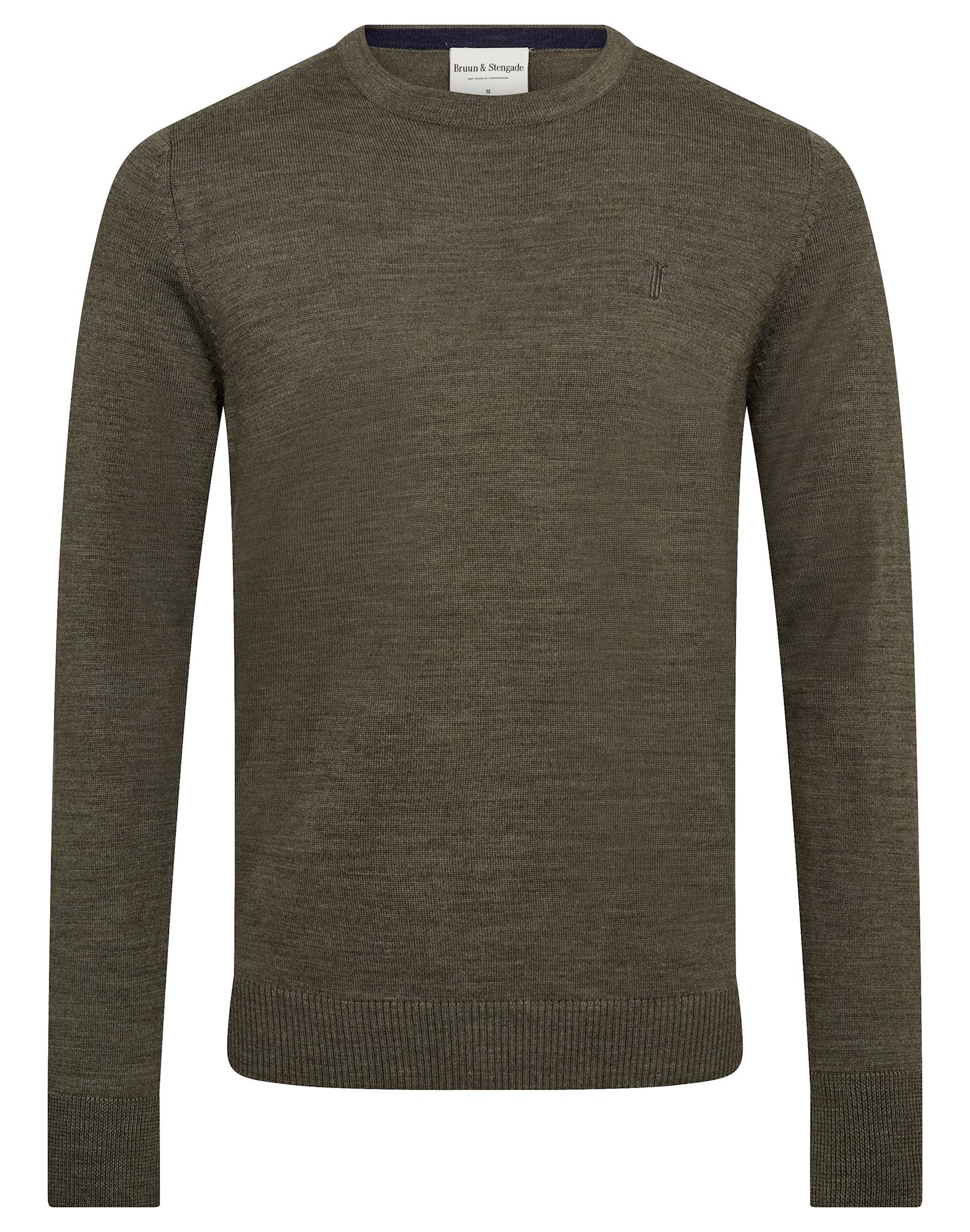BS Jupiter Regular Fit Stickat - Olive