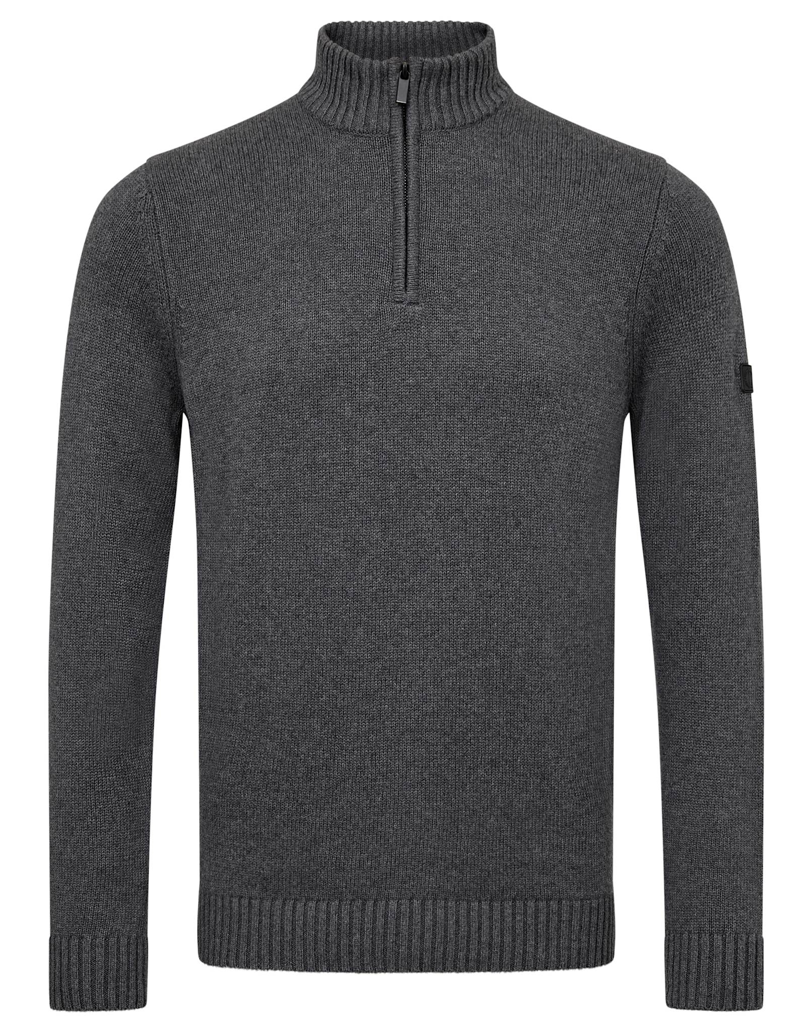 BS Cunha Regular Fit Stickat - Grey