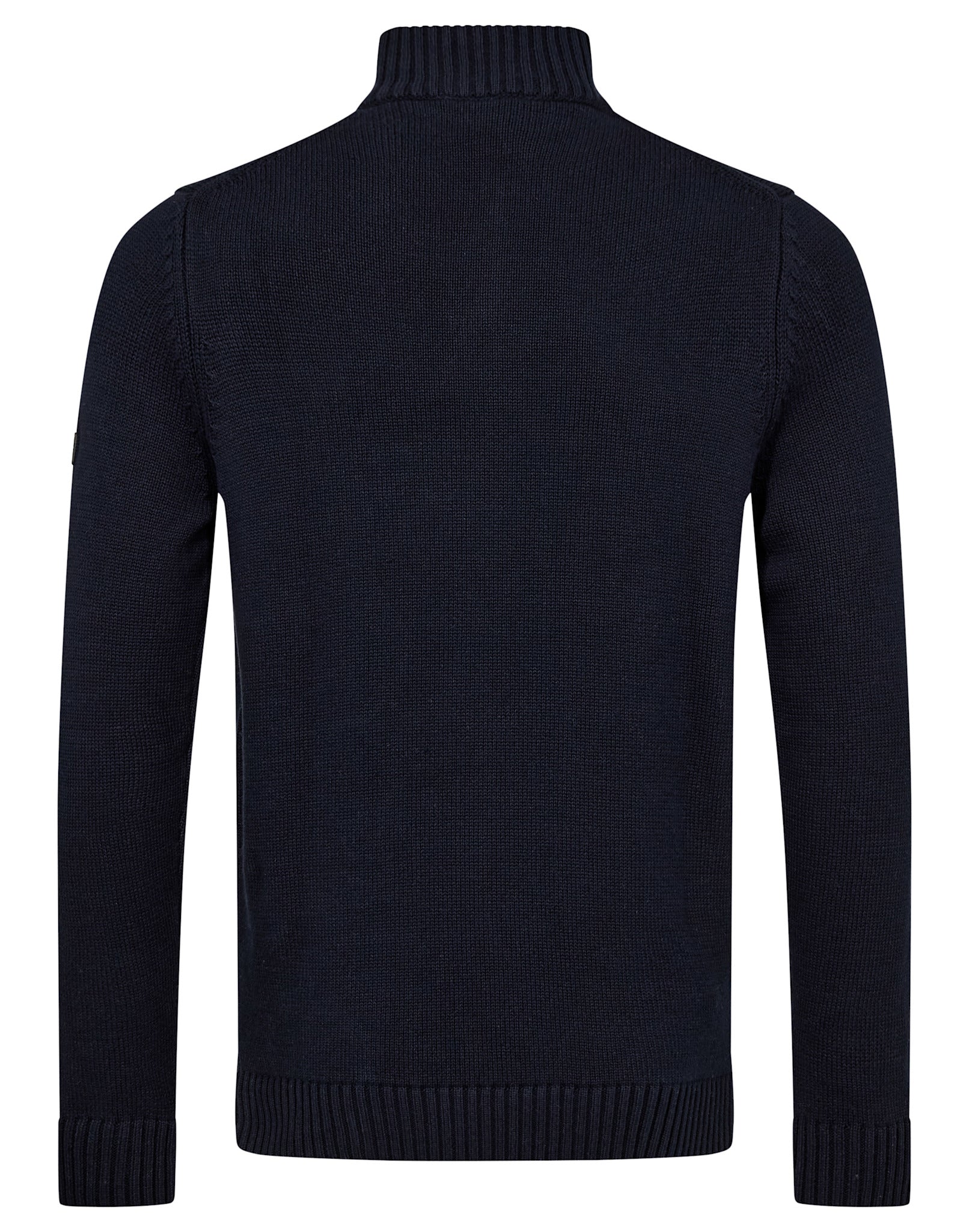 BS Cunha Regular Fit Stickat - Navy