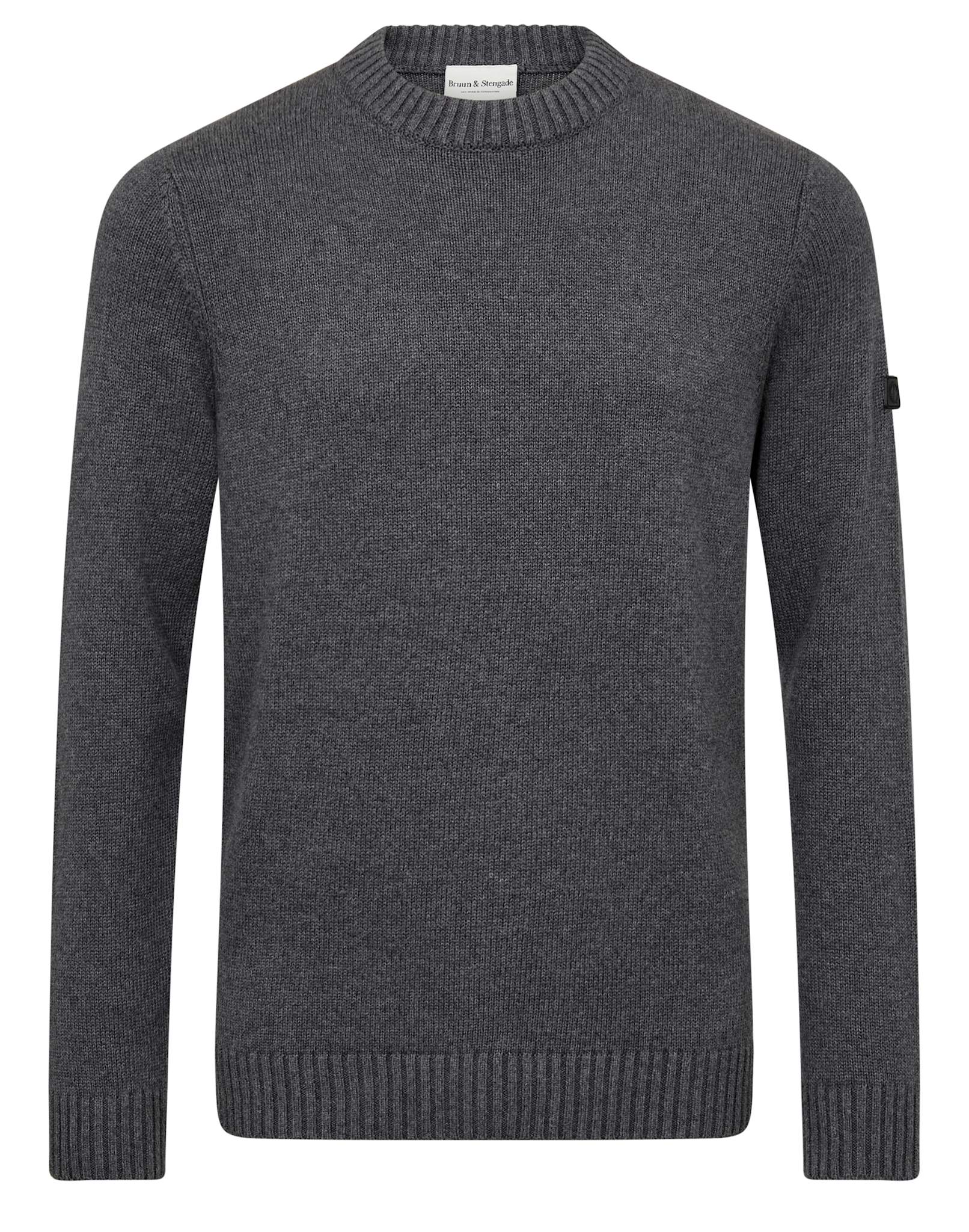 BS Rapa Regular Fit Stickat - Grey