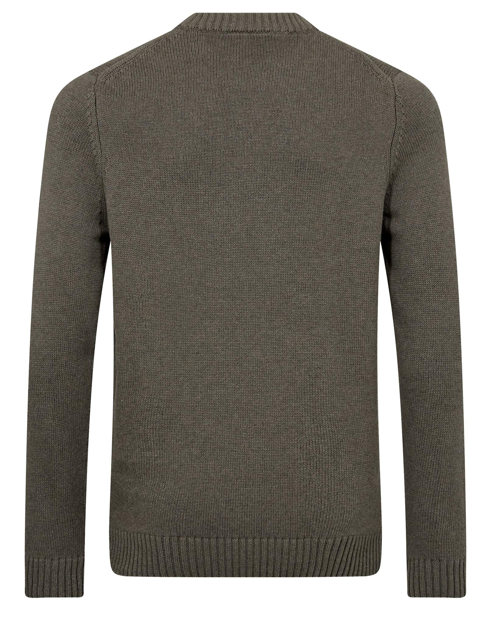 BS Rapa Regular Fit Stickat - Olive