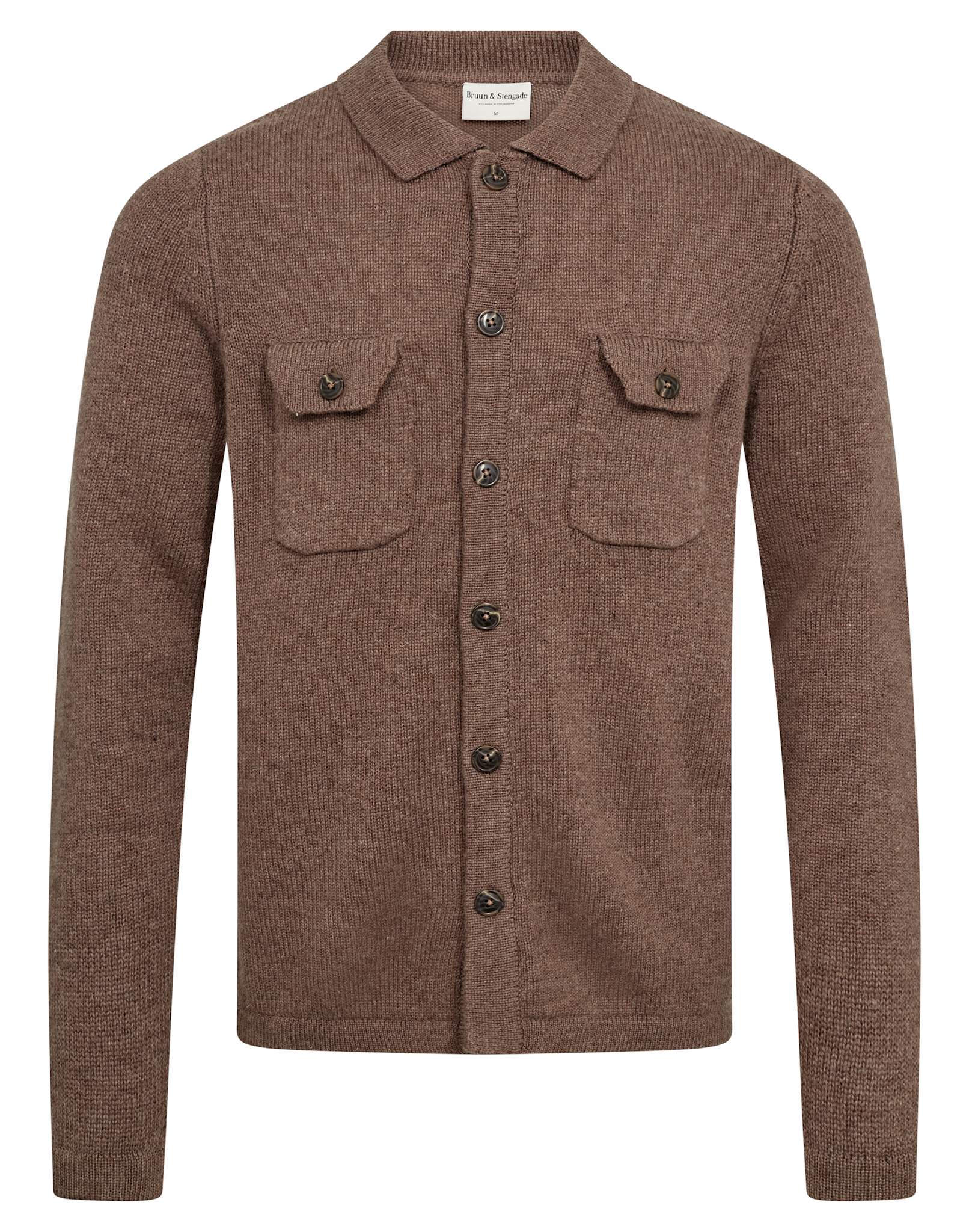 BS Moldova Regular Fit Stickat - Mink