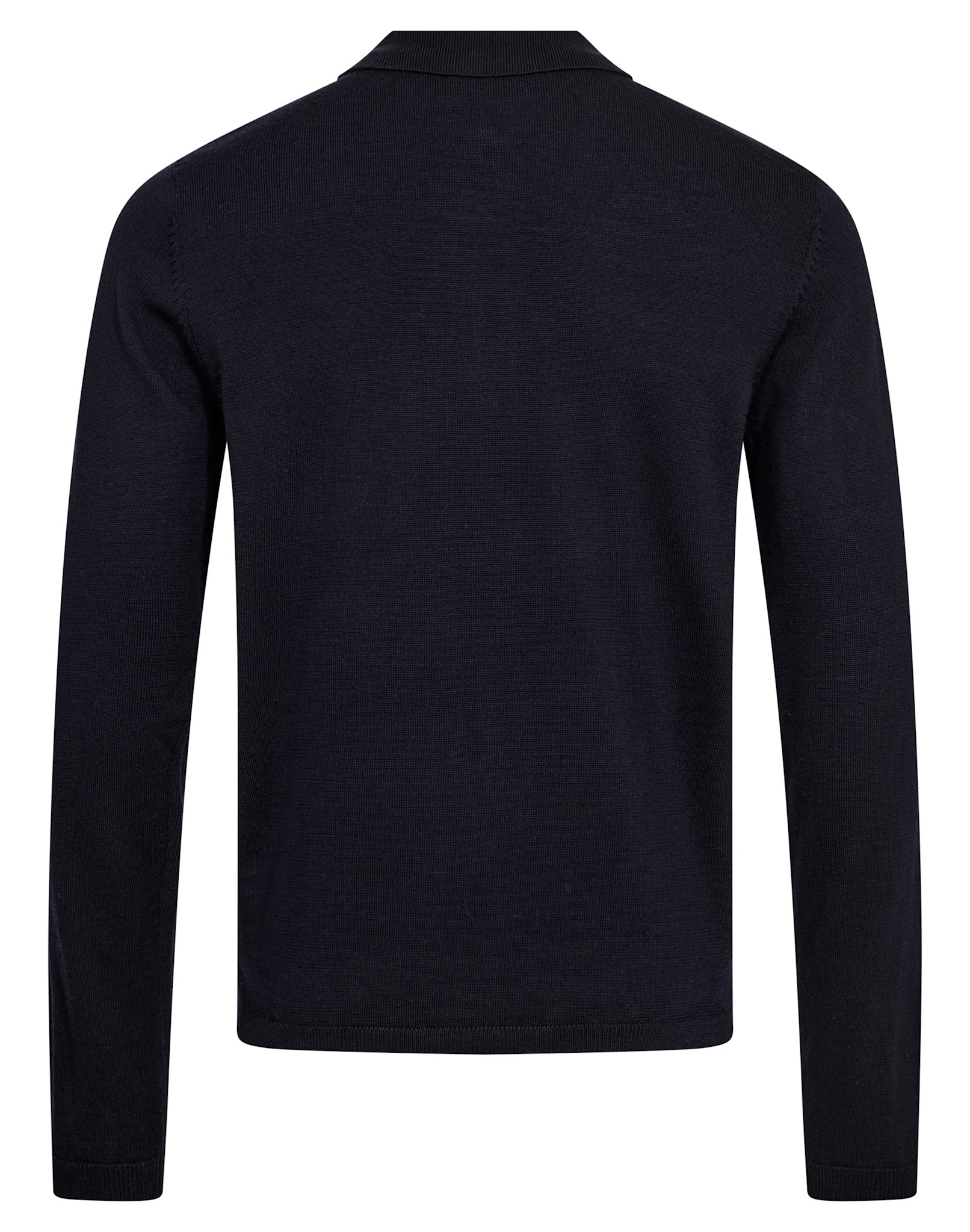 BS Zaouma Regular Fit Stickat - Navy