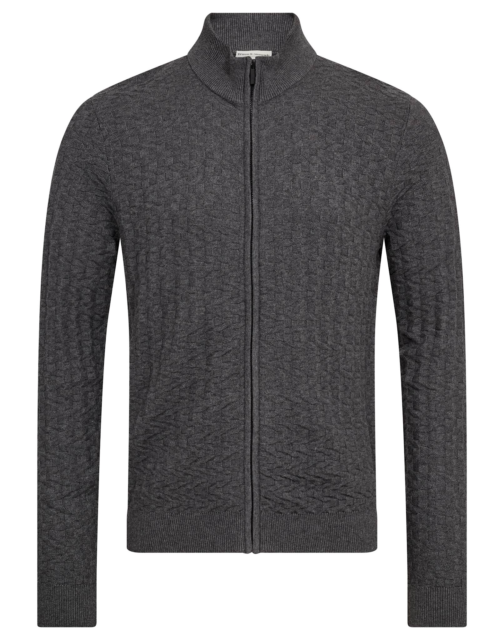 BS Mastor Regular Fit Stickat - Grey
