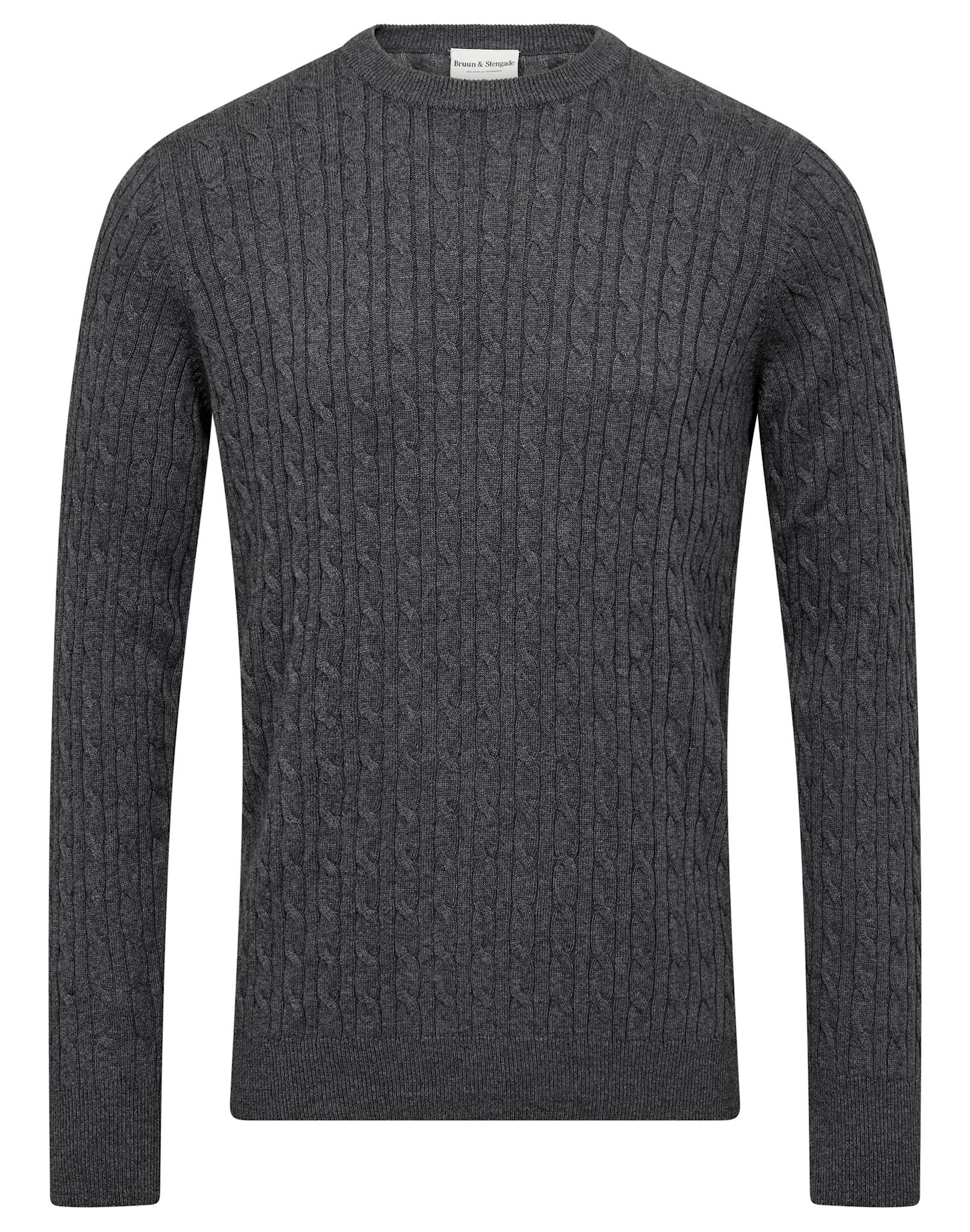 BS Guizchou Regular Fit Stickat - Grey