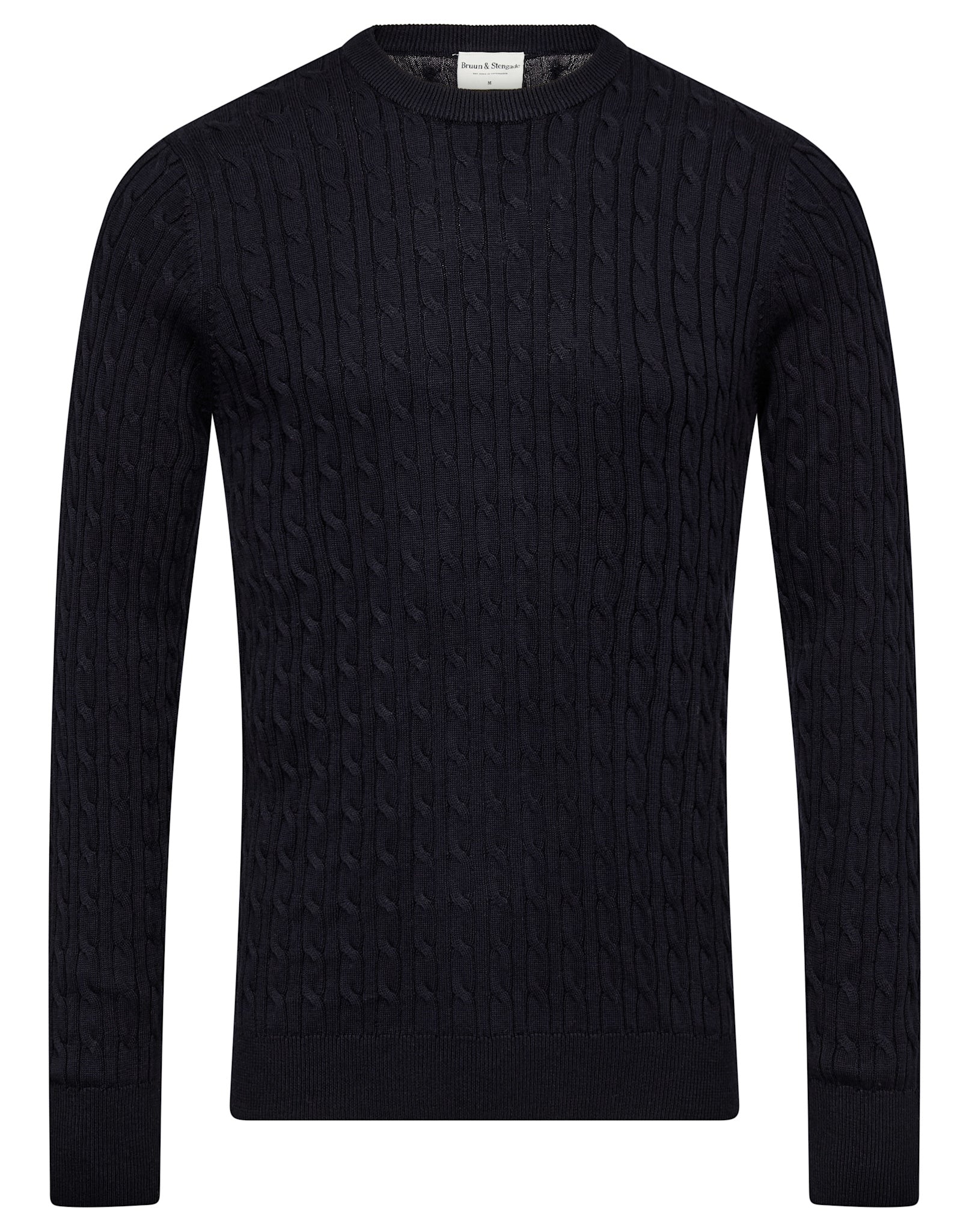 BS Guizchou Regular Fit Stickat - Navy