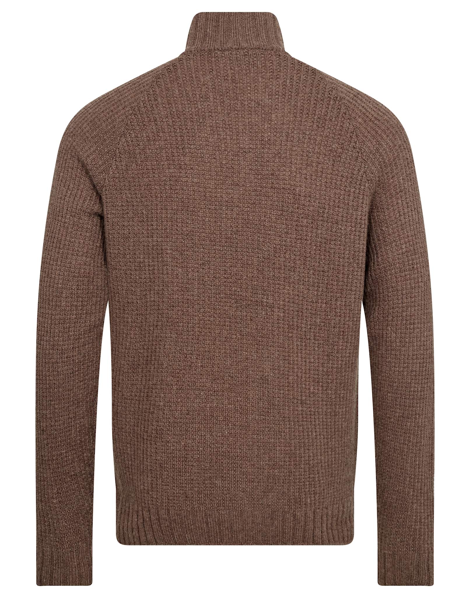BS Svalbard Regular Fit Stickat - Mink